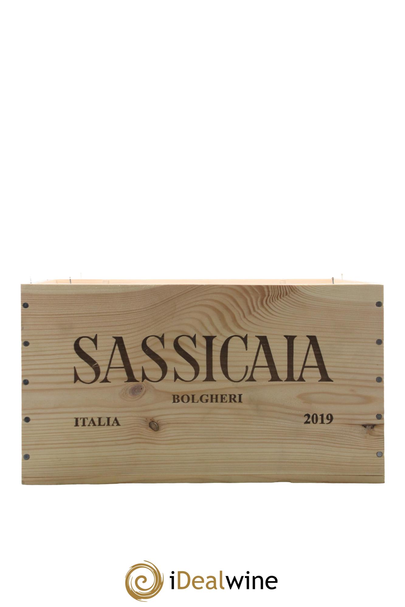 Bolgheri DOC Sassicaia Tenuta San Guido 2019 - Lot de 6 bouteilles - 4