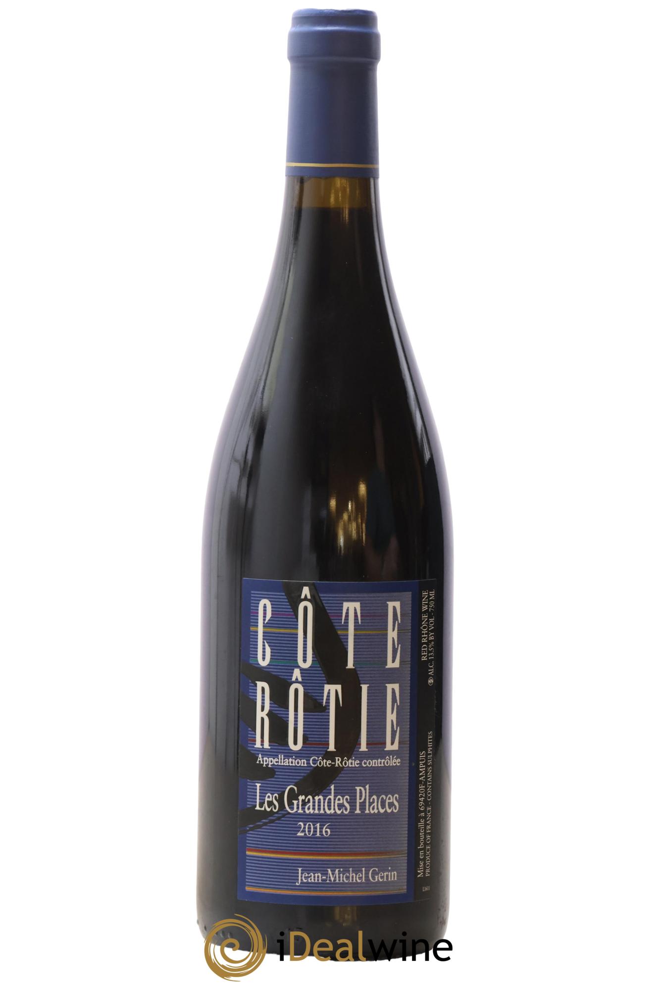 Côte-Rôtie Les Grandes Places Jean-Michel Gerin 2016 - Posten von 1 Flasche - 0