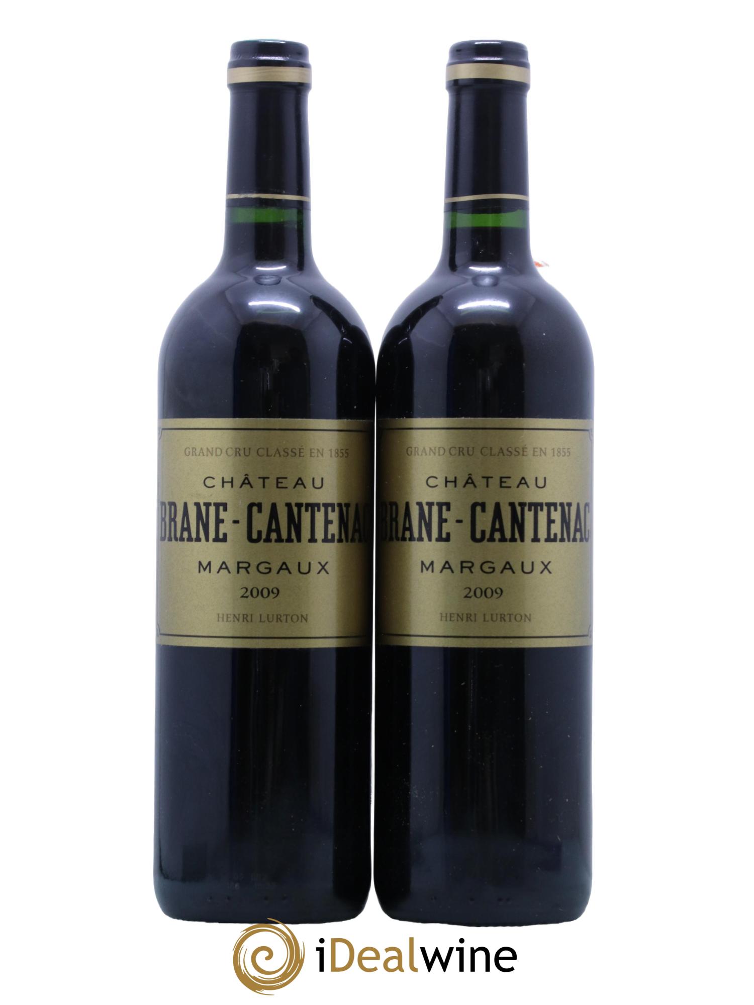 Château Brane Cantenac 2ème Grand Cru Classé 2009 - Lot de 2 bouteilles - 0