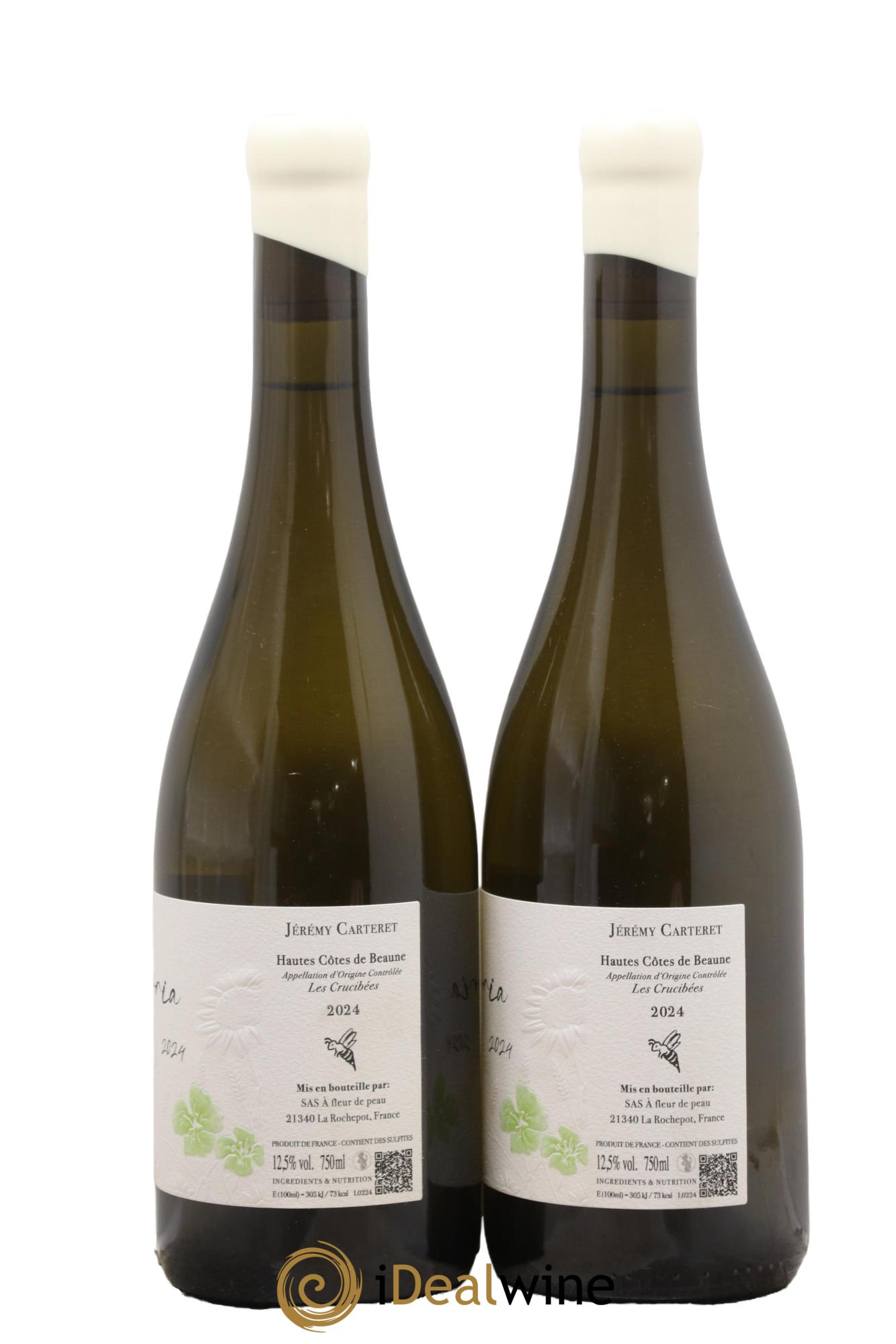 Hautes-Côtes de Beaune Euphoria Les Crucibées Jérémy Carteret 2024 - Lot de 2 bouteilles - 1
