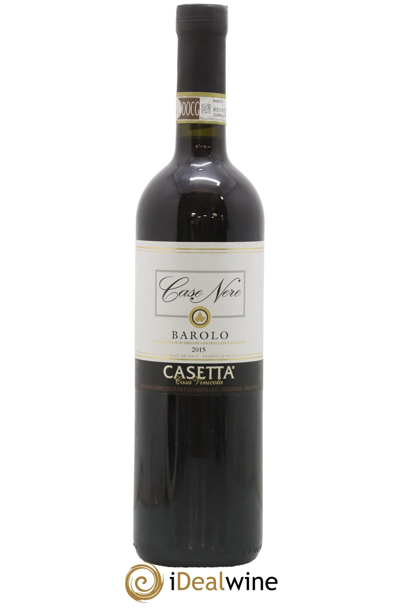 Barolo Case Nere Casetta 2015 - Lot de 1 bouteille - 0