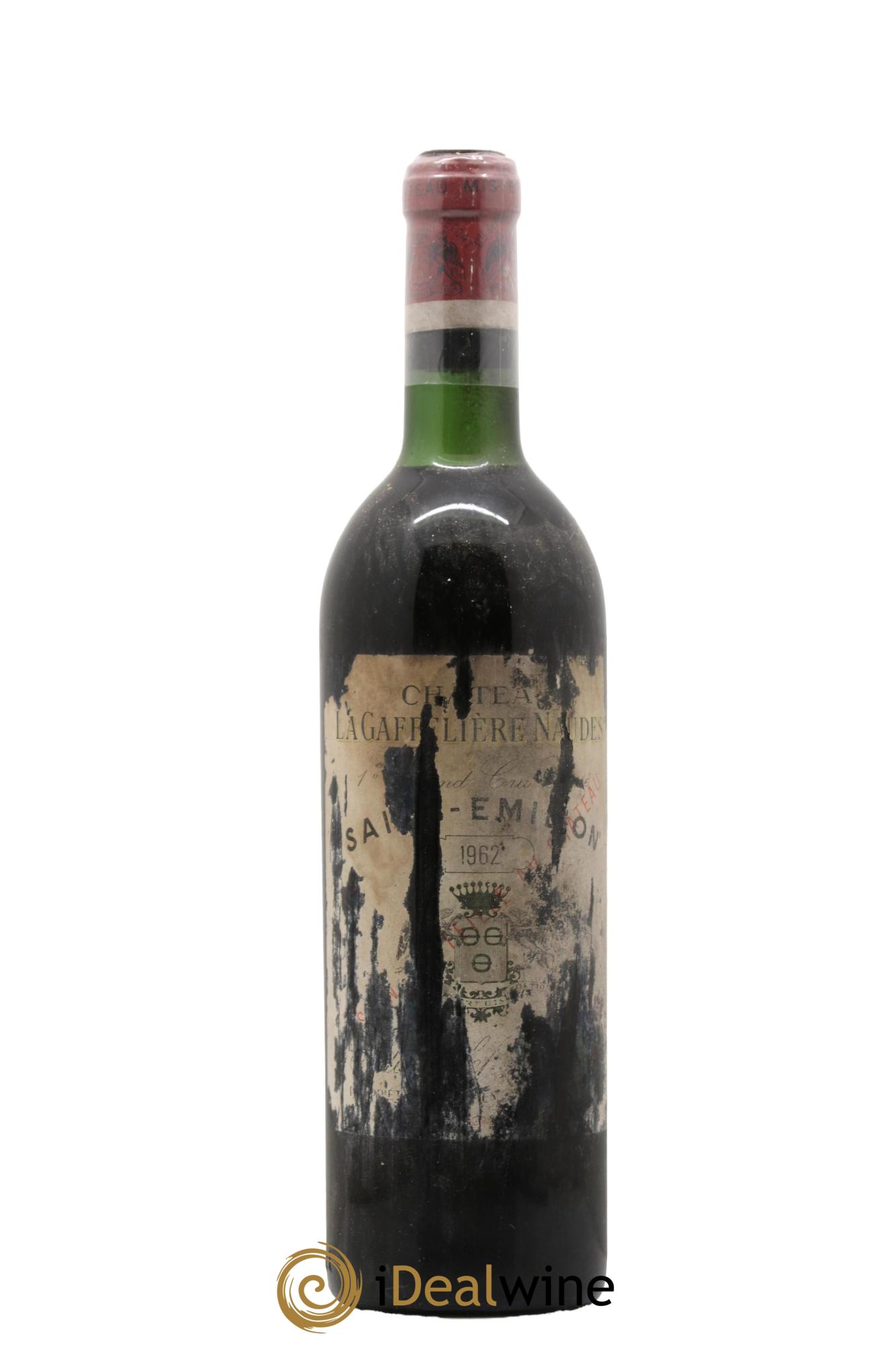 Château la Gaffelière 1er Grand Cru Classé B 1962 - Lot de 1 bouteille - 0