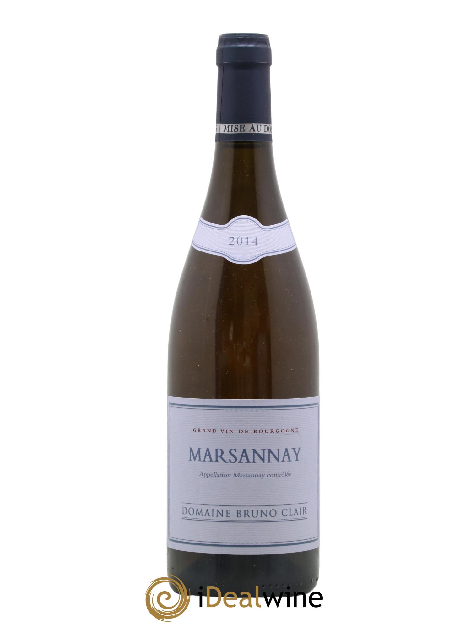 Marsannay Bruno Clair (Domaine) 2014 - Lot de 1 bouteille - 0