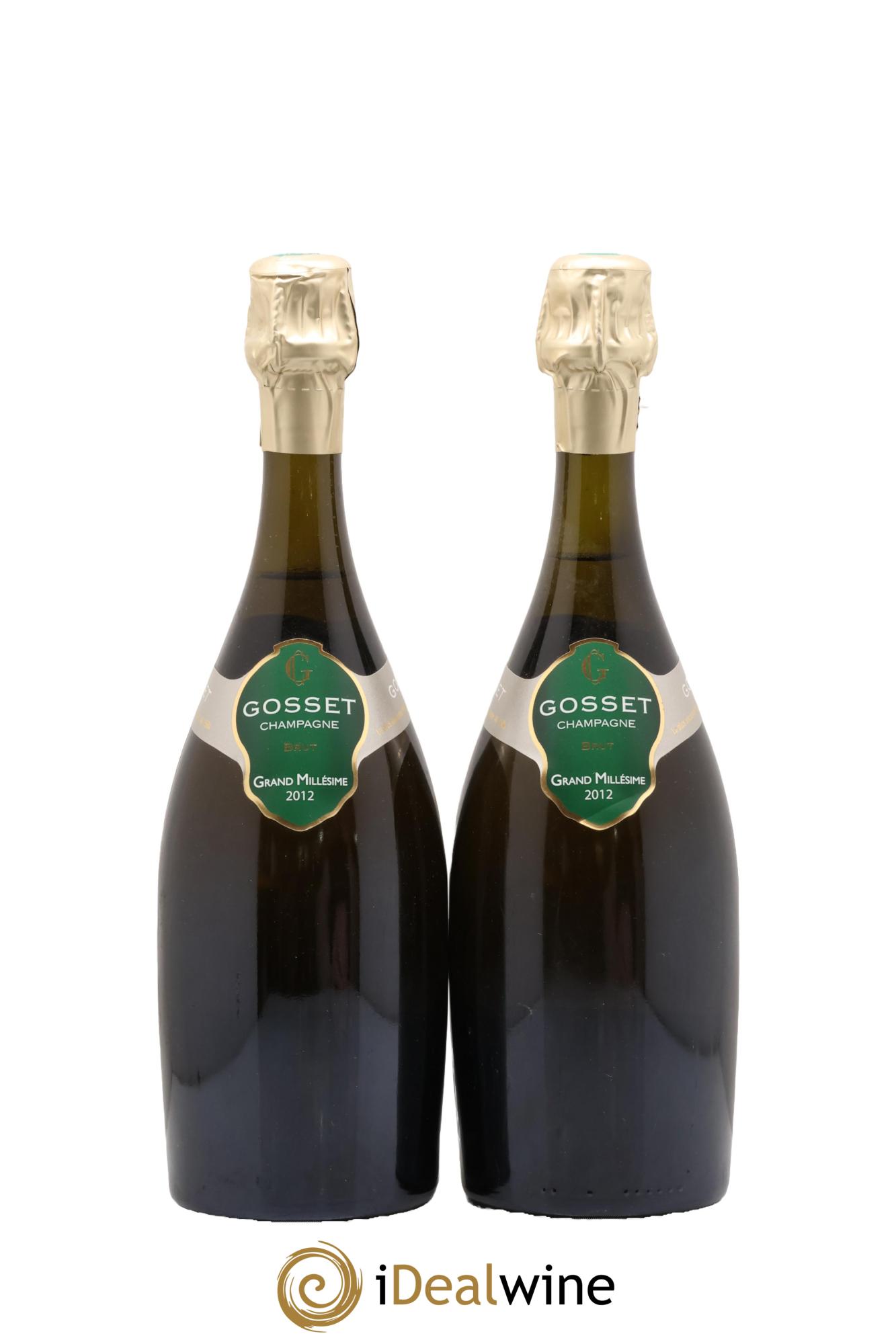 Grand Millésime Gosset 2012 - Posten von 2 Flaschen - 0