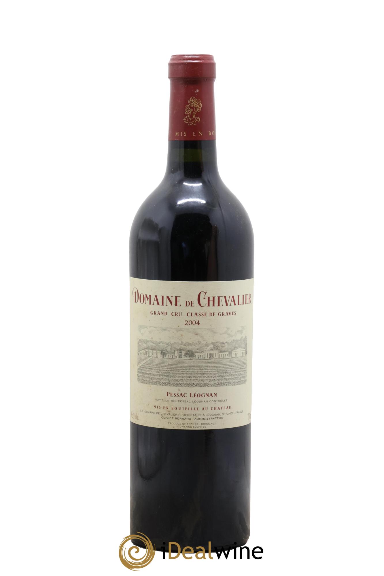 Domaine de Chevalier Cru Classé de Graves 2004 - Lot de 1 bouteille - 0