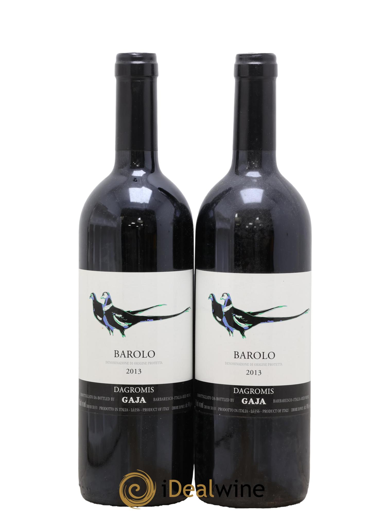 Barolo DOCG Dagromis Angelo Gaja 2013 - Lot of 2 bottles - 0