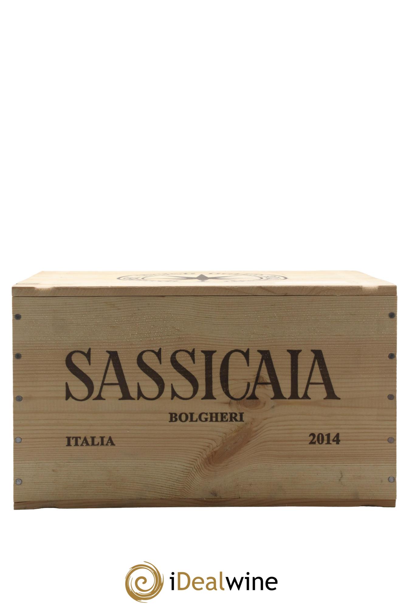 Bolgheri DOC Sassicaia Tenuta San Guido 2014 - Lot of 6 bottles - 5
