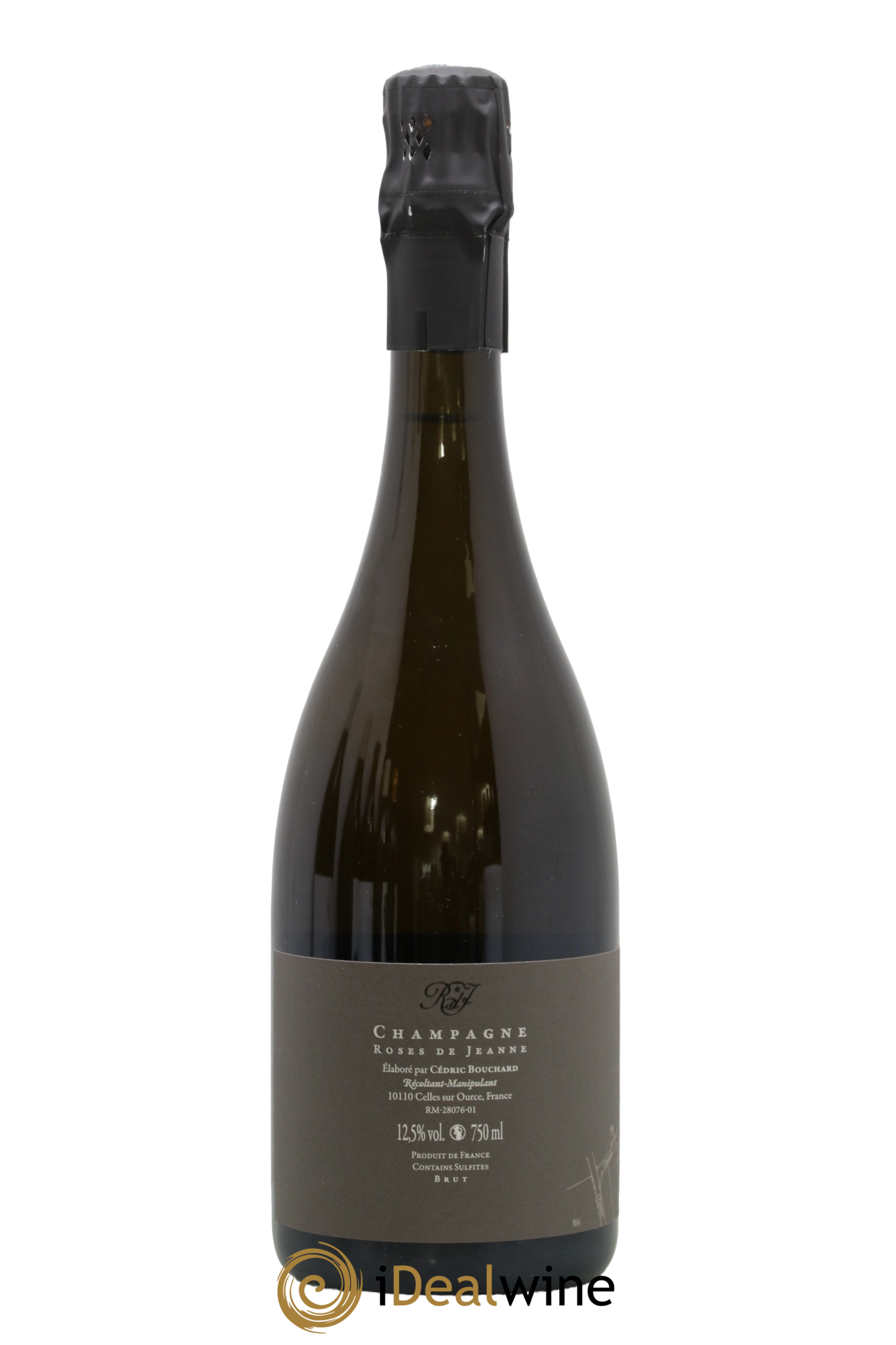 Roses de Jeanne Les Ursules Blanc de Noirs Brut Cédric Bouchard 2018 - Lot de 1 bouteille - 1