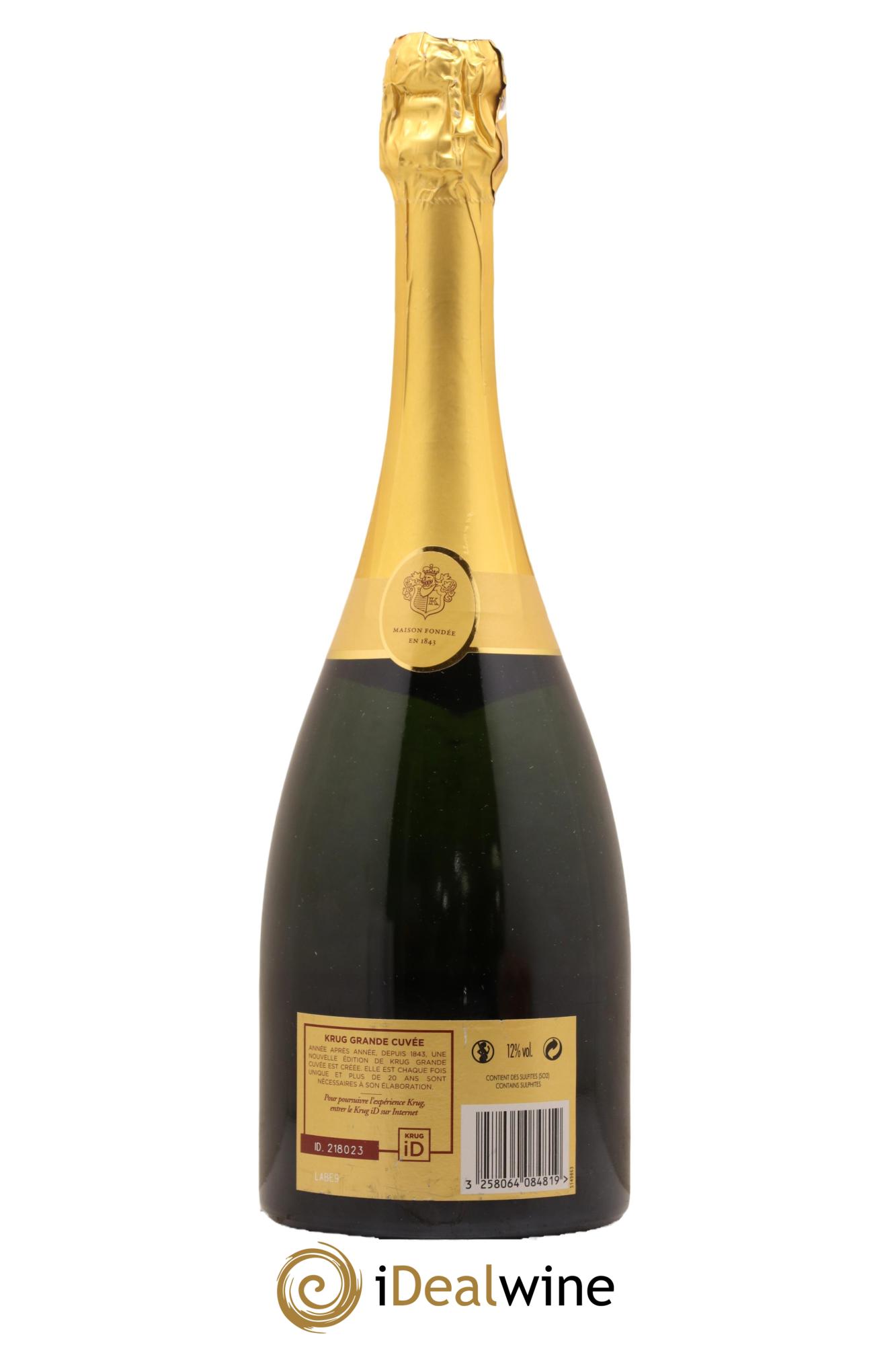 Grande Cuvée - 167ème édition Krug - Posten von 1 Flasche - 1