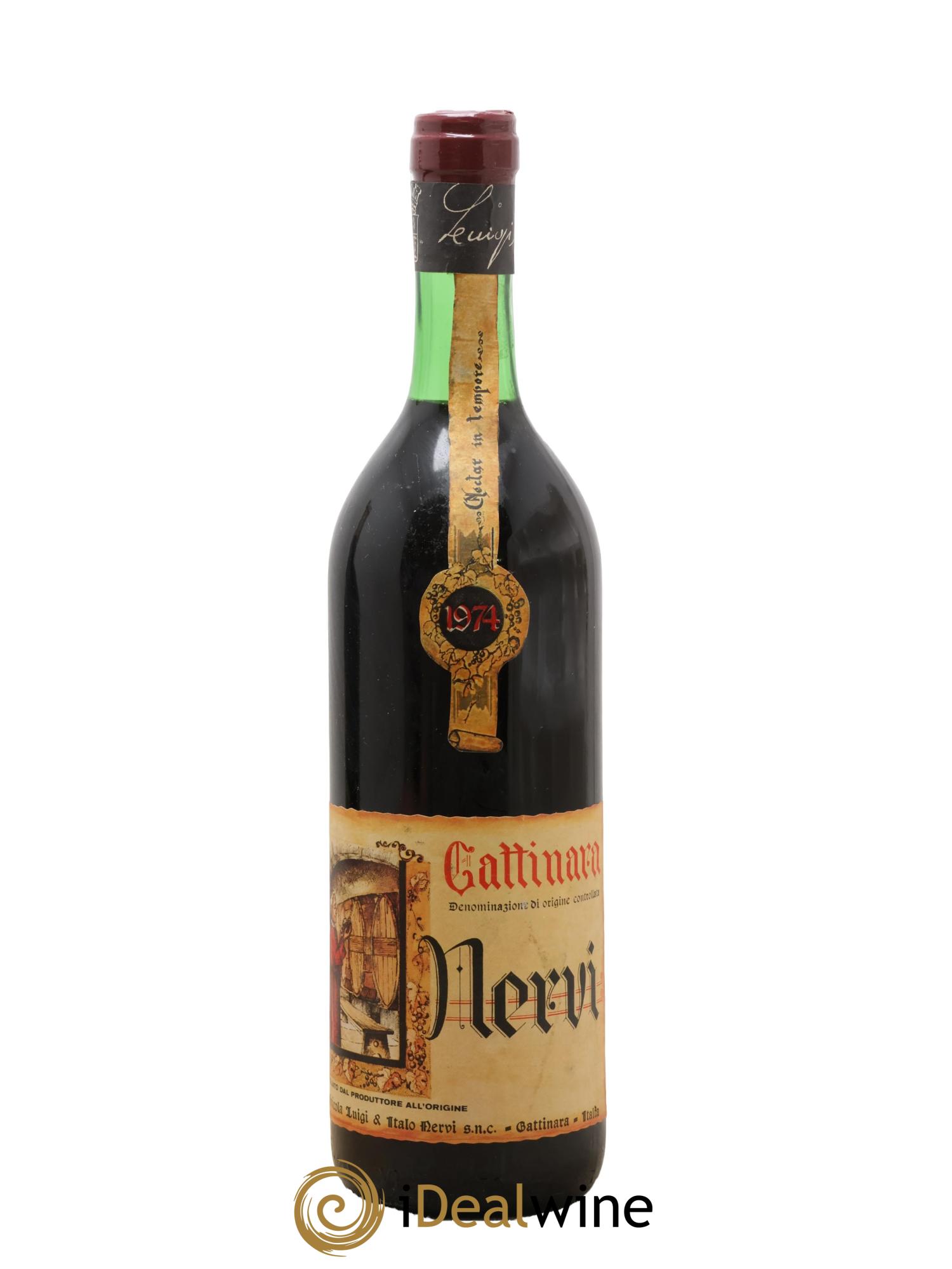 Gattinara DOCG Nervi Conterno 1974 - Lotto di 1 bottiglia - 0