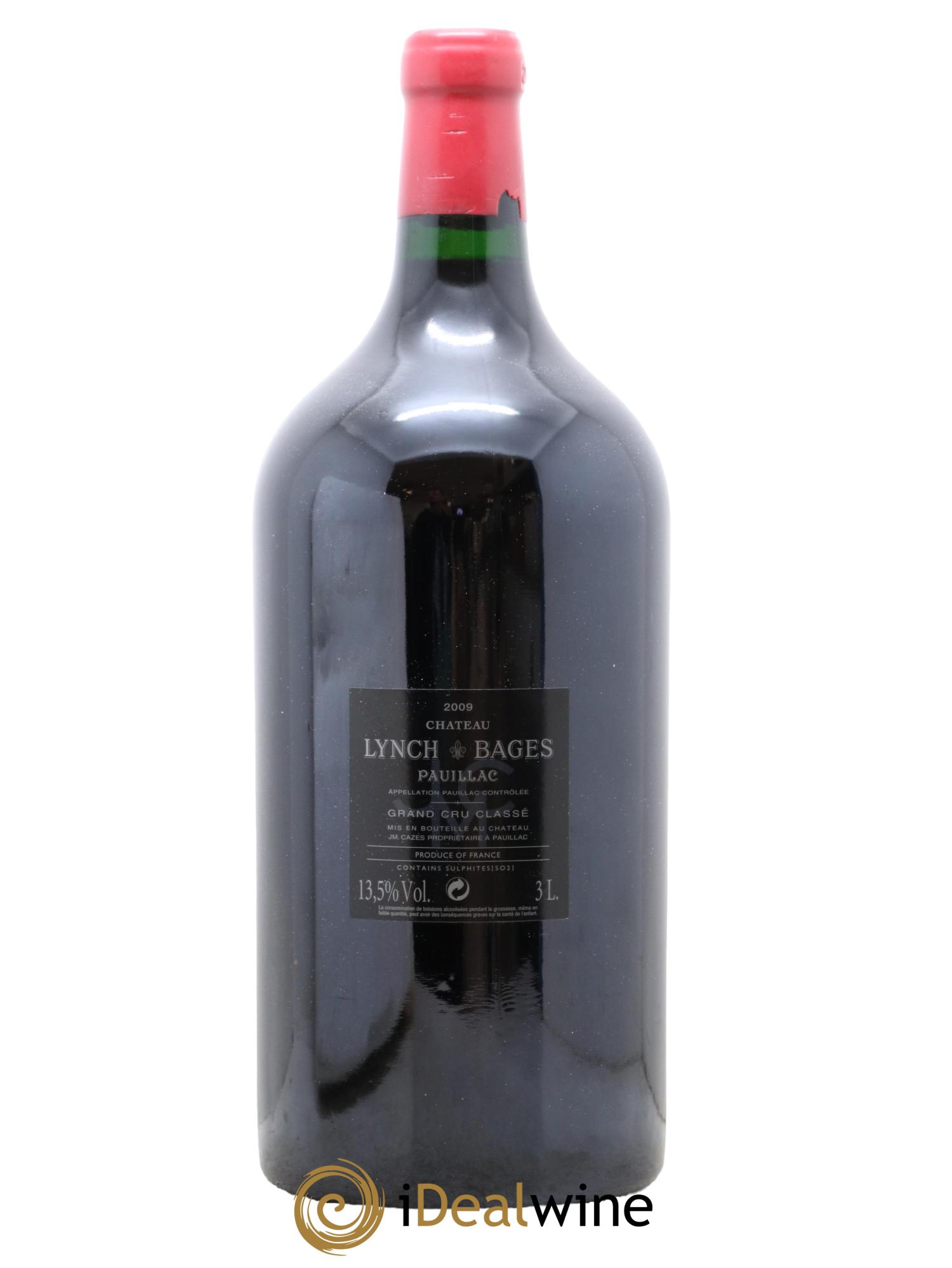 Château Lynch Bages 5ème Grand Cru Classé 2009 - Lot de 1 double magnum - 1