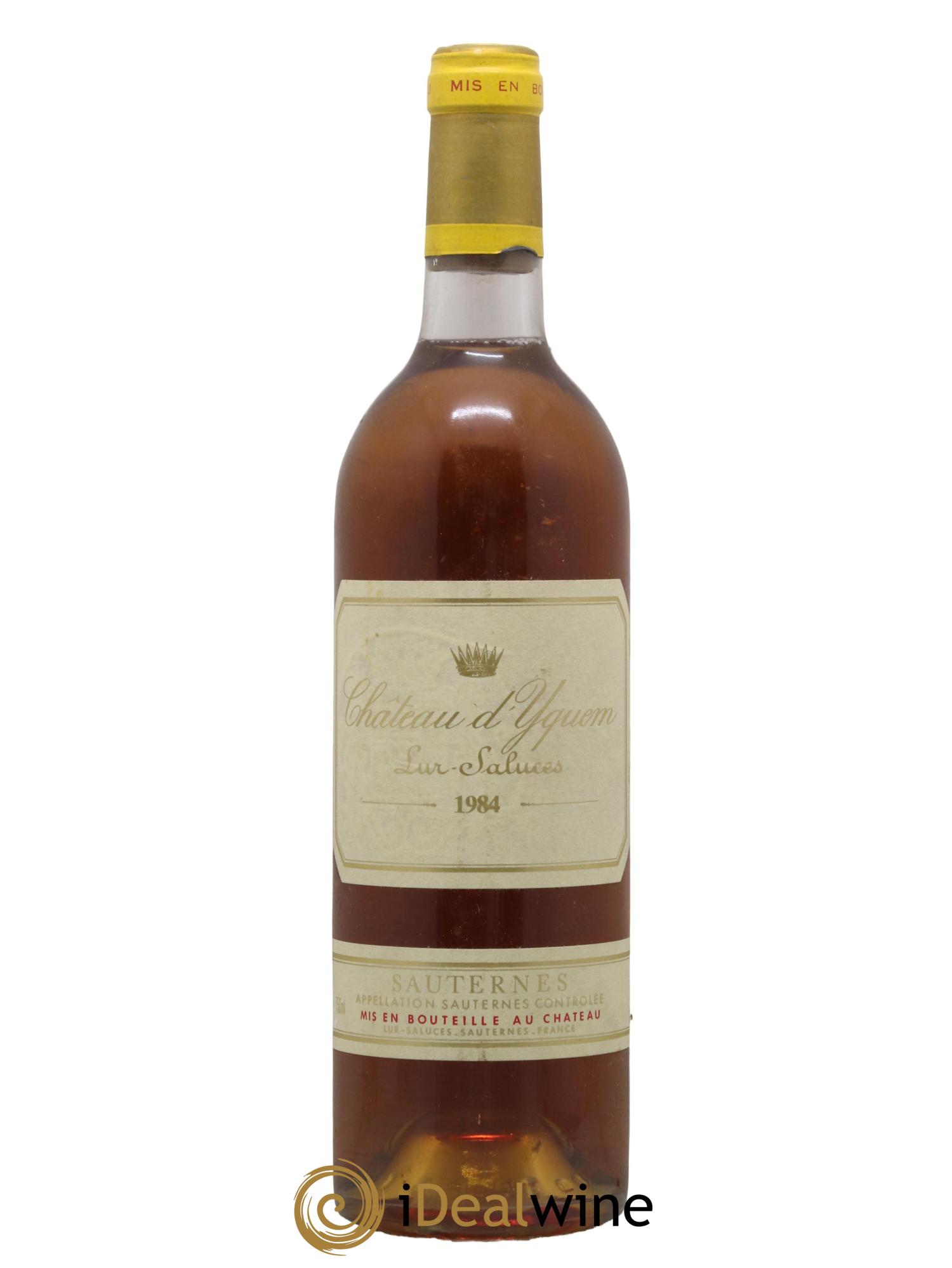 Château d' Yquem 1er Cru Classé Supérieur 1984 - Posten von 1 Flasche - 0
