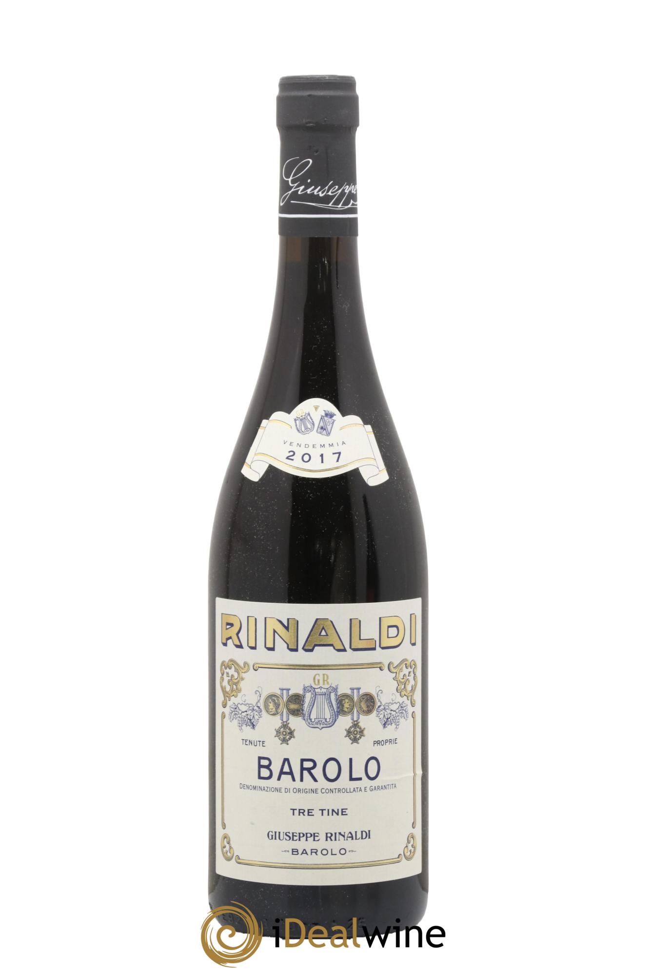 Barolo DOCG Tre Tine Giuseppe Rinaldi 2017 - Posten von 1 Flasche - 0