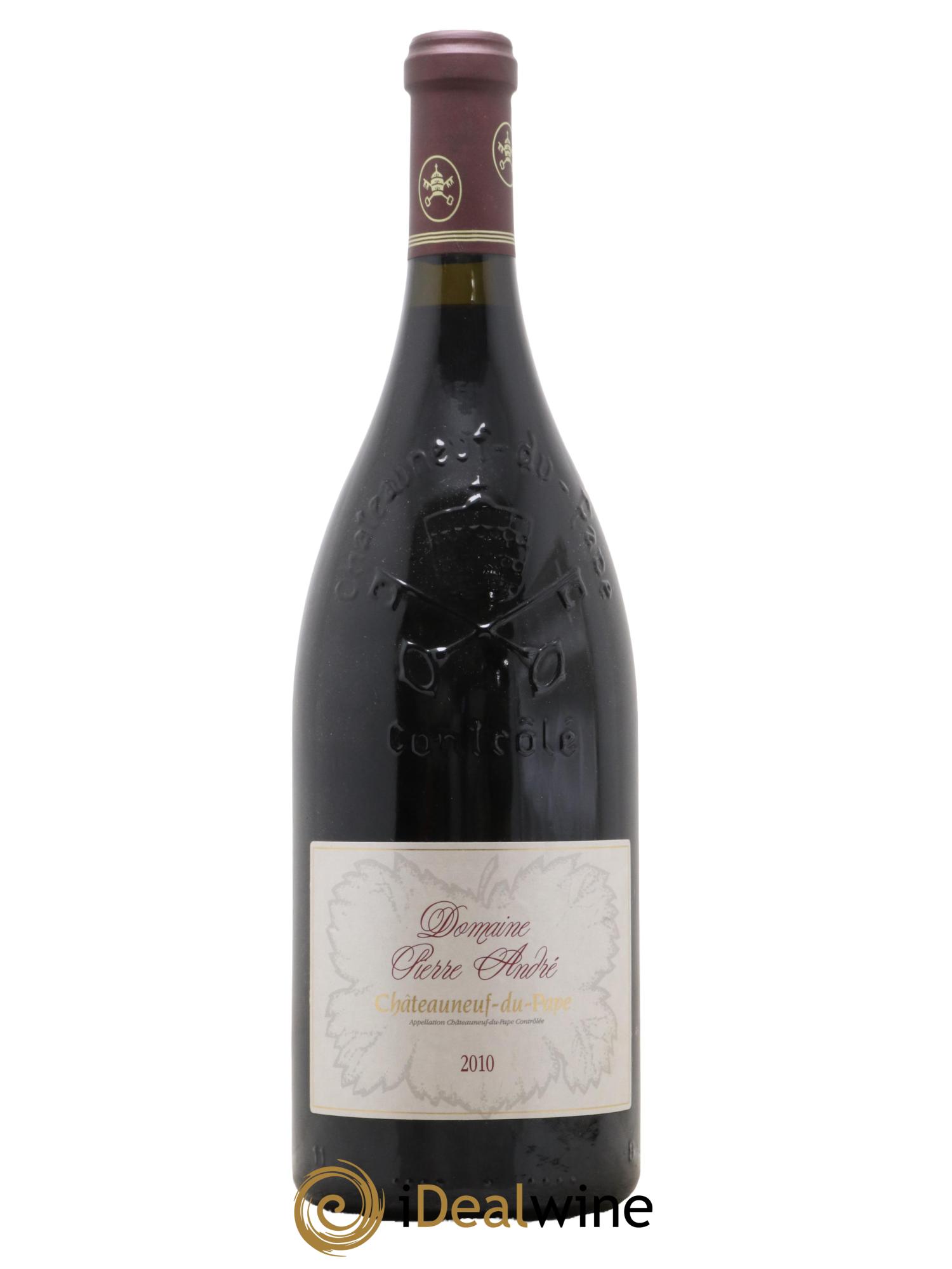 Châteauneuf-du-Pape Pierre André (Domaine) 2010 - Lot de 1 magnum - 0
