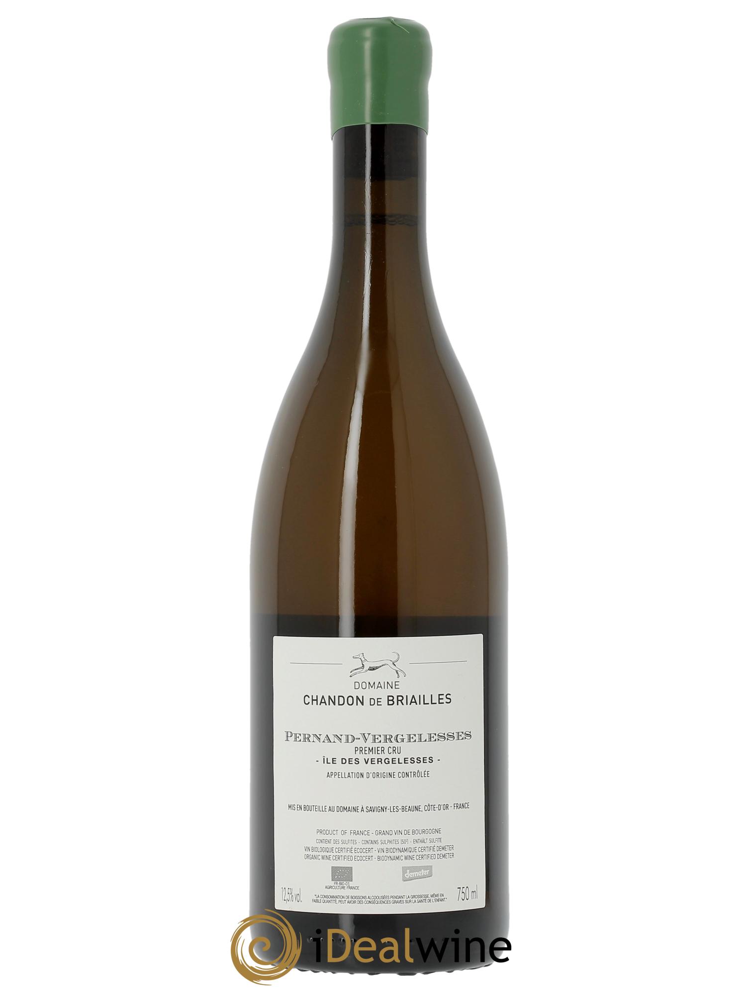 Pernand-Vergelesses 1er Cru Ile des Vergelesses Chandon de Briailles  2022 - Lot de 1 bouteille - 1