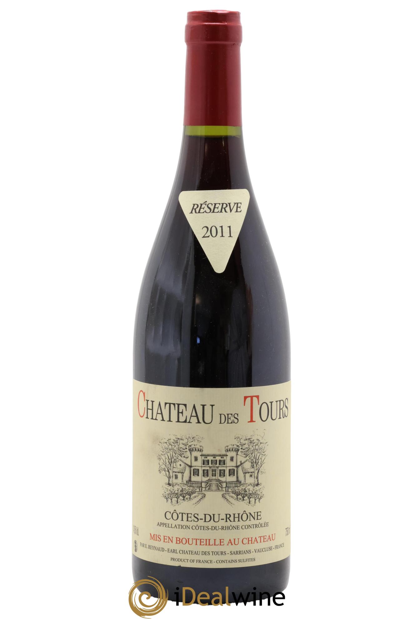 Côtes-du-Rhône Château des Tours Emmanuel Reynaud 2011 - Posten von 1 Flasche - 0