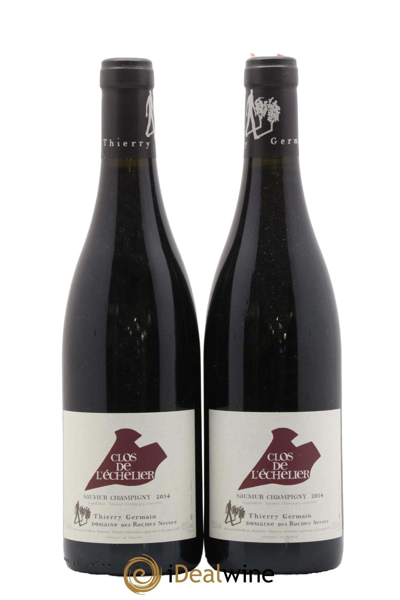 Saumur-Champigny Clos de l'Echelier Domaine des Roches Neuves - Thierry Germain 2014 - Posten von 2 Flaschen - 0