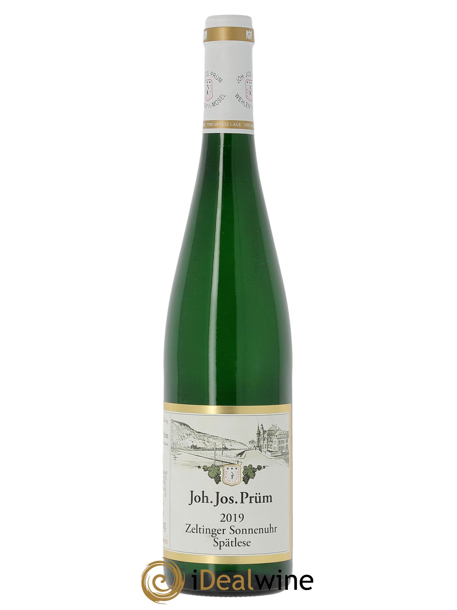 Riesling Joh. Jos. Prum Zeltinger Sonnenuhr Spätlese 2019 - Lot de 1 bouteille - 0