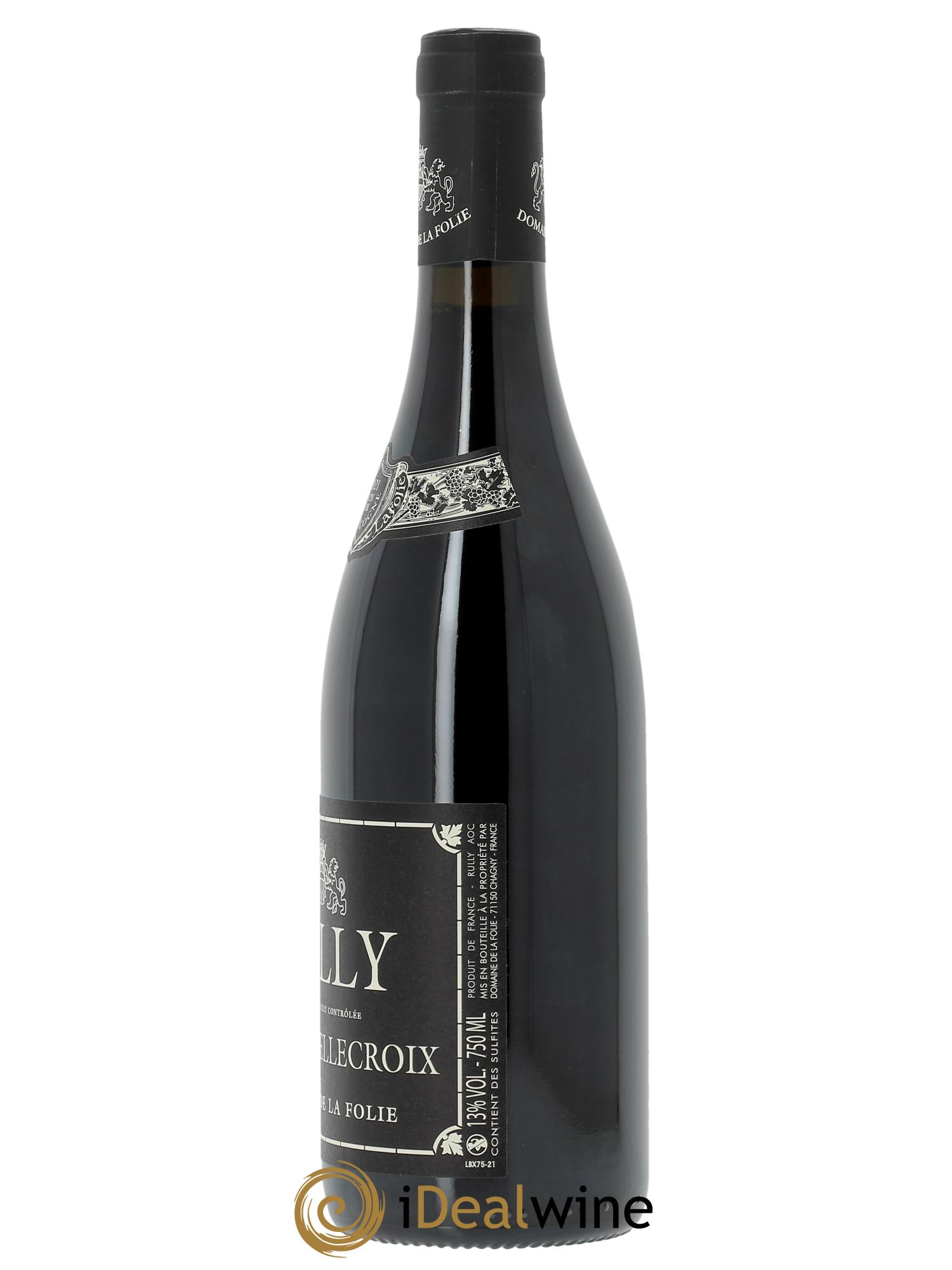 Rully Clos de Bellecroix Domaine de la Folie  2021 - Lot de 1 bouteille - 1