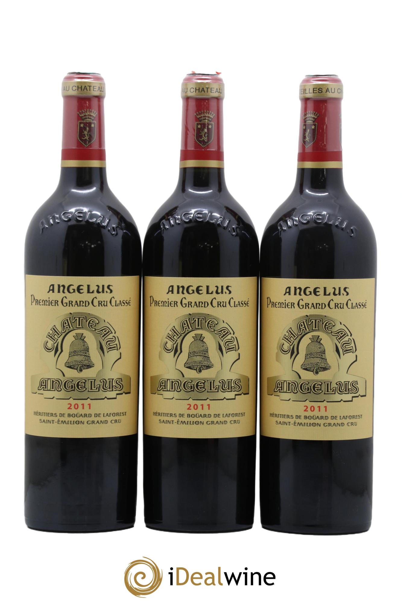 Château Angélus 1er Grand Cru Classé A 2011 - Lotto di 6 bottiglie - 3