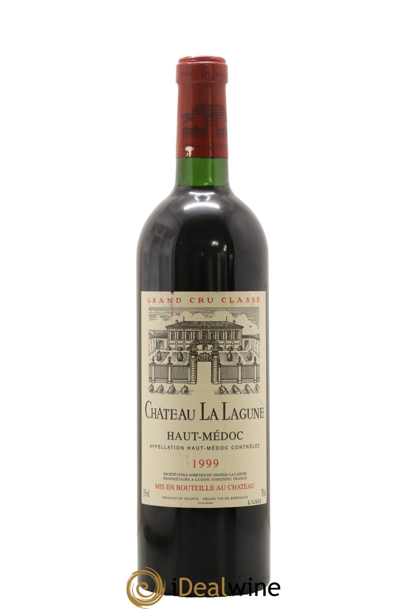 Château la Lagune 3ème Grand Cru Classé 1999 - Lot de 1 bouteille - 0