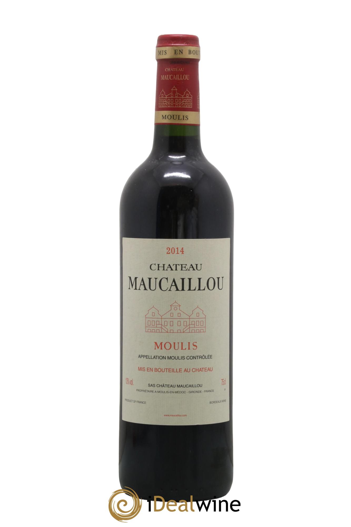 Château Maucaillou 2014 - Lot de 1 bouteille - 0