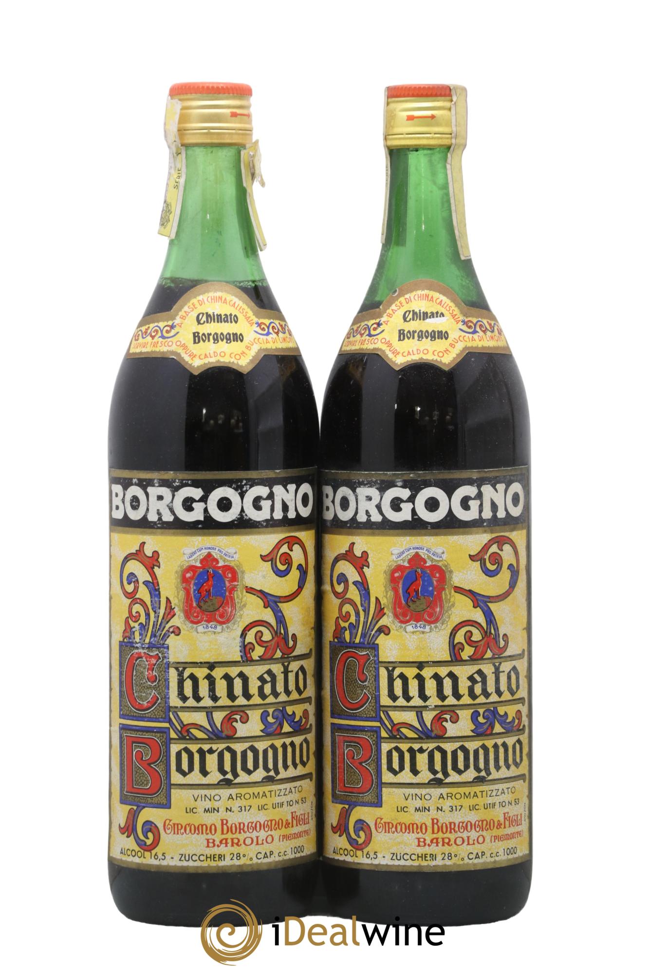 Barolo DOCG Gran Dessert Vino Aromatizzato Giacomo Borgogno - Lot de 2 litres - 0