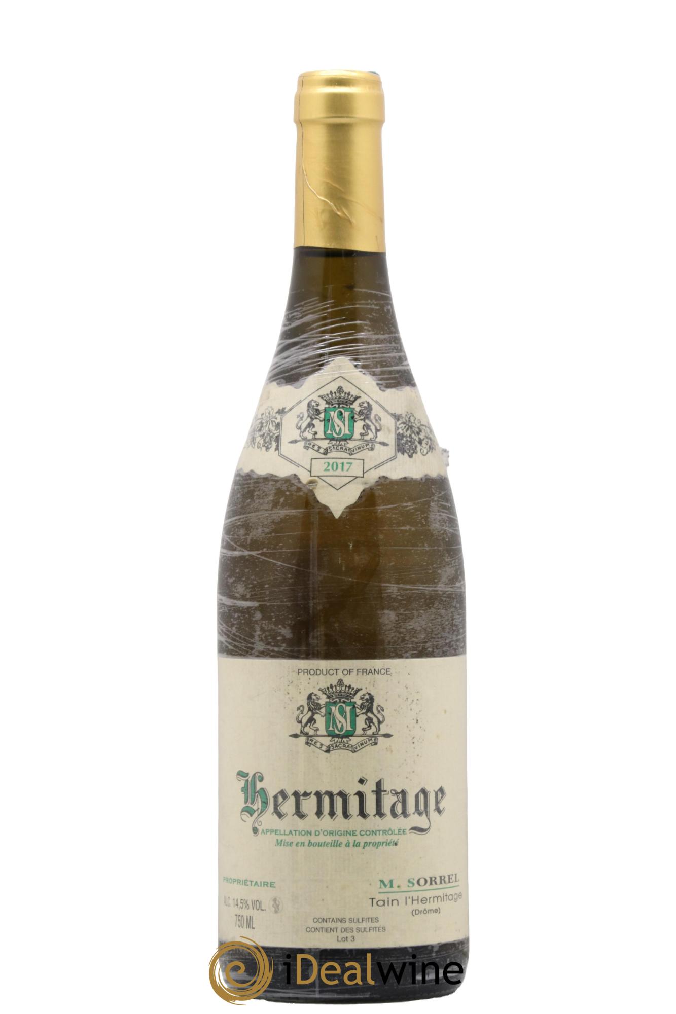 Hermitage Marc Sorrel 2017 - Lot de 1 bouteille - 0