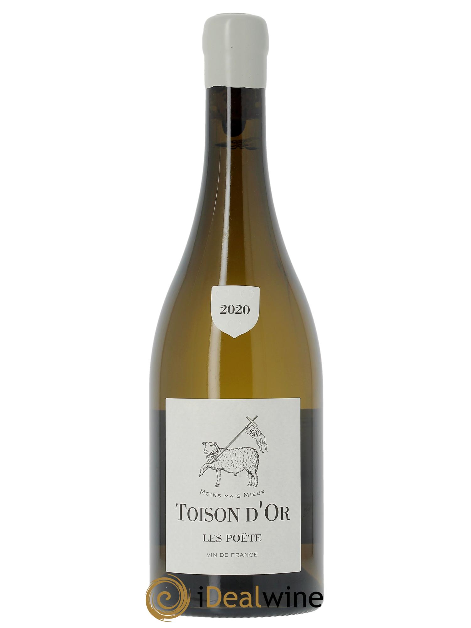 Vin de France (anciennement Reuilly) Toison d'Or Les Poëte 2020 - Lot de 1 bouteille - 0