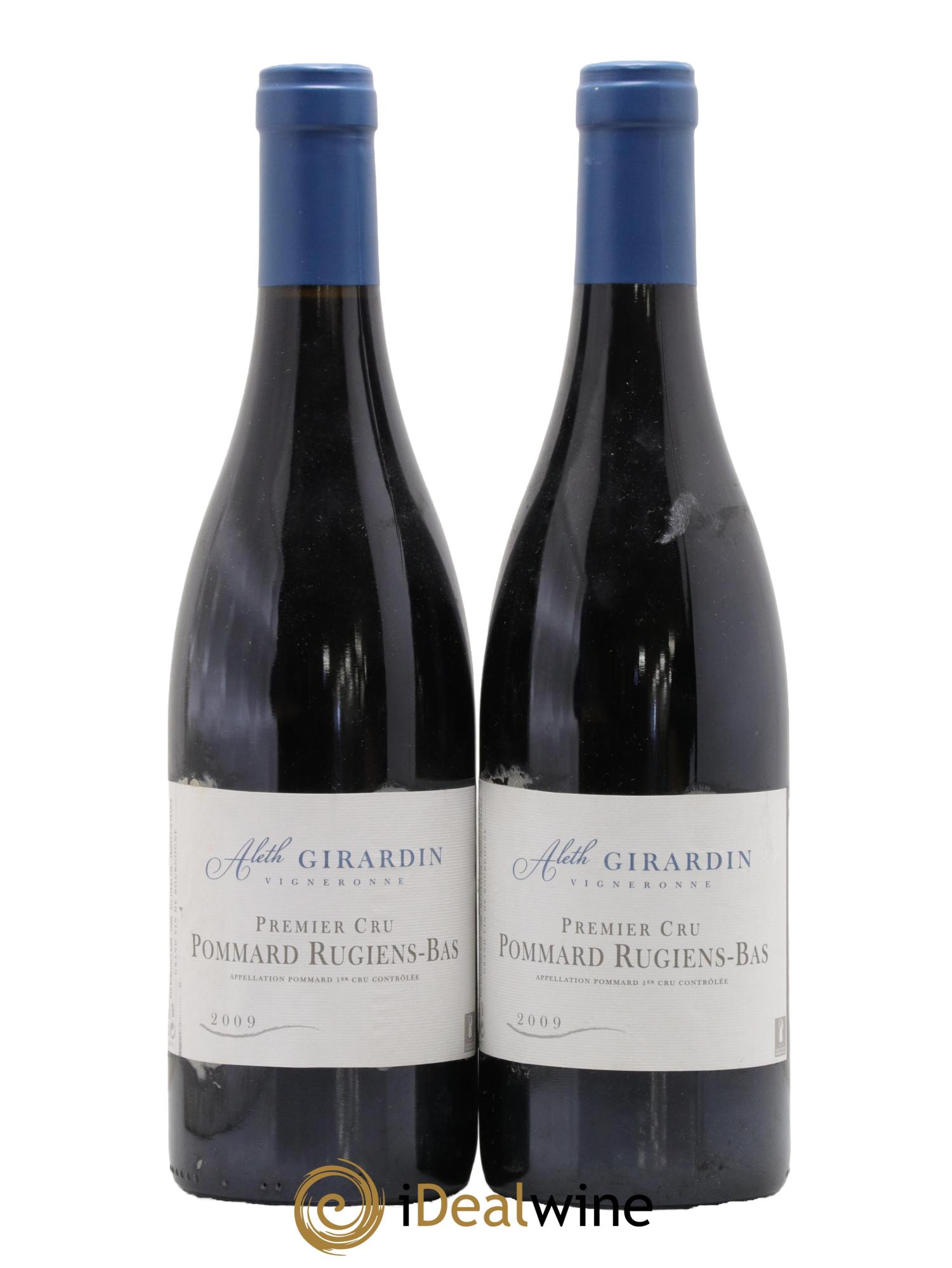 Pommard 1er Cru Rugiens Bas Aleth Girardin 2009 - Lot de 2 bouteilles - 0
