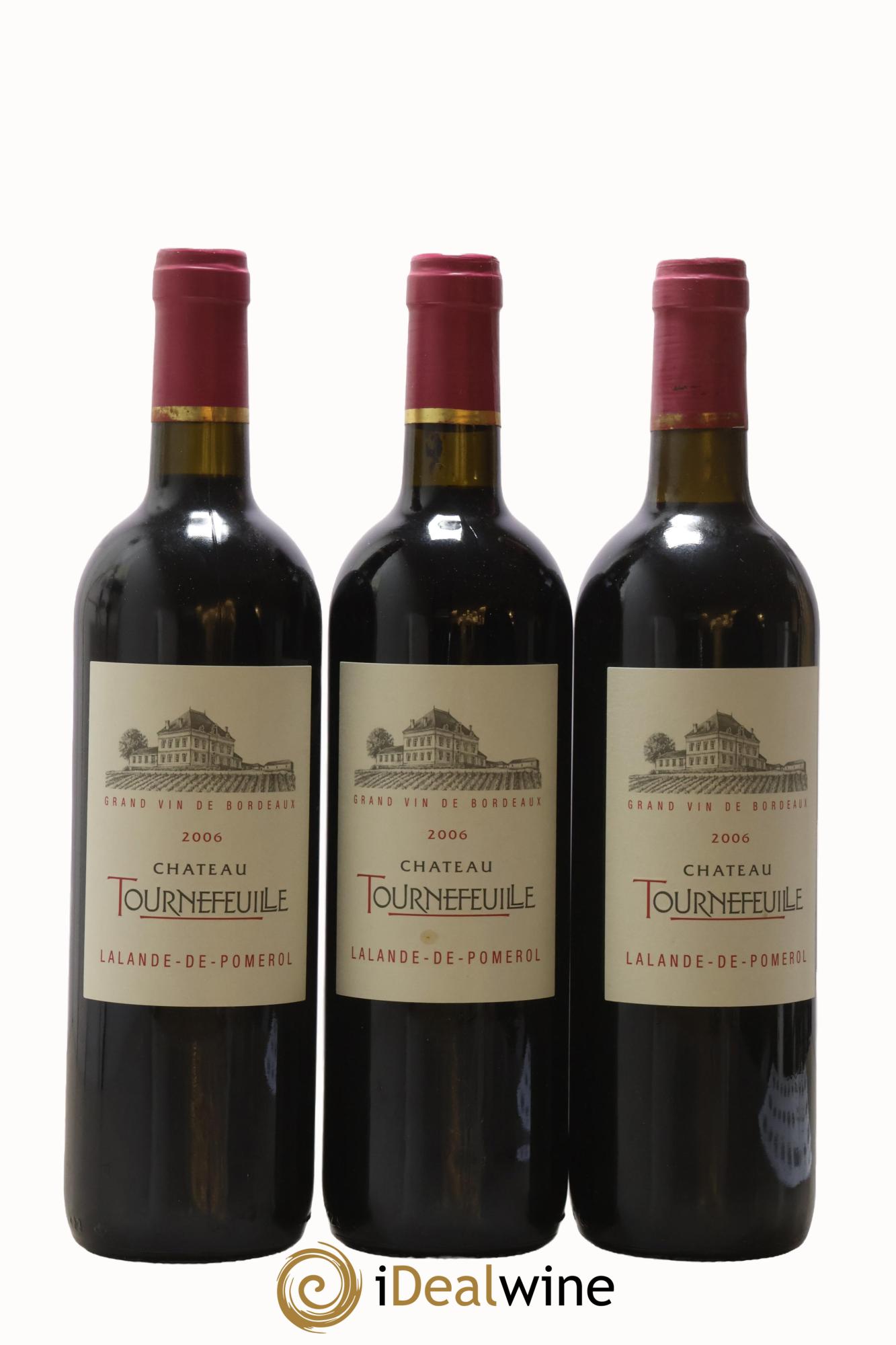 Château Tournefeuille 2006 - Lot de 3 bouteilles - 0