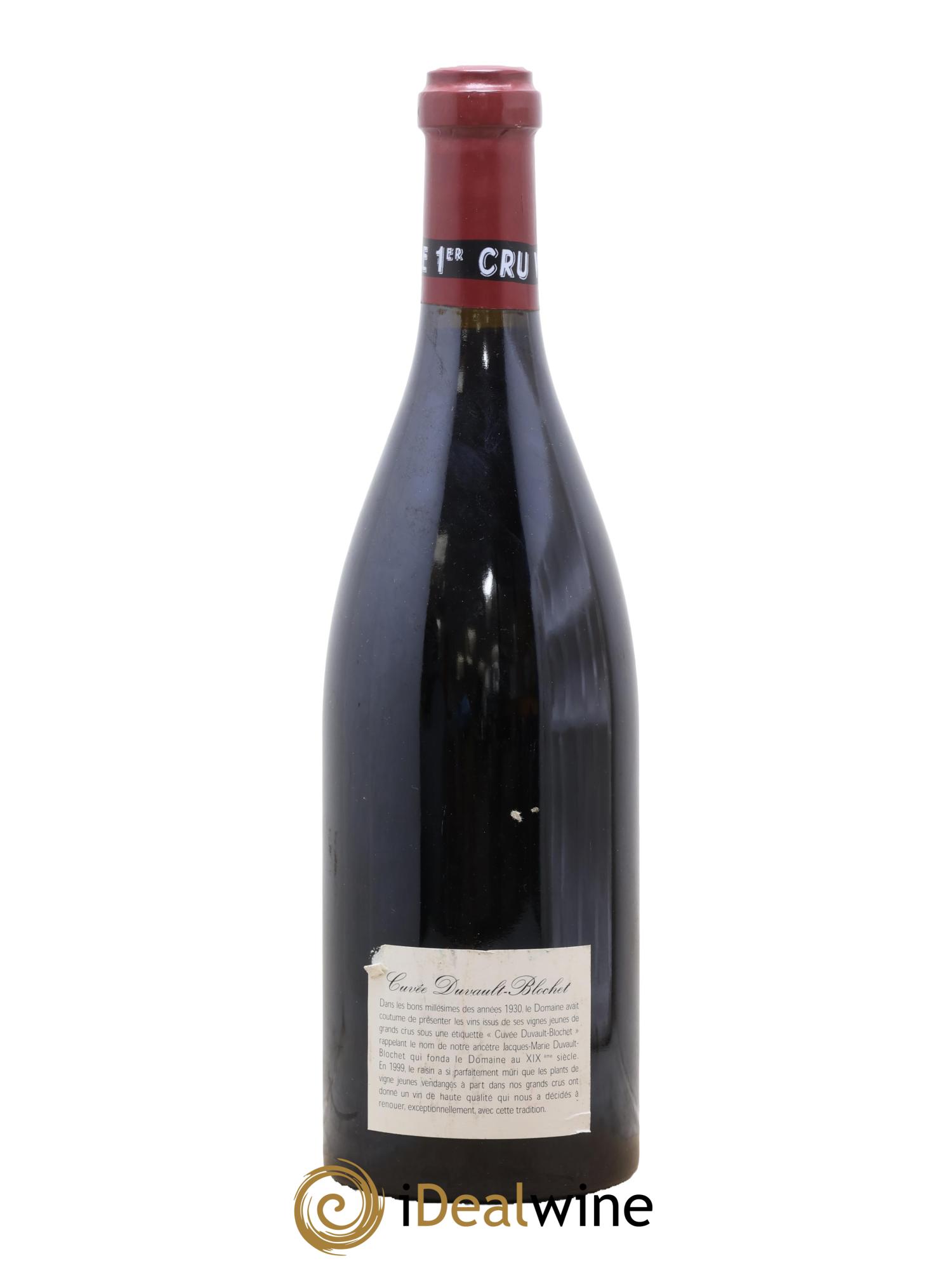 Vosne-Romanée 1er Cru Cuvée Duvault Blochet Domaine de la Romanée-Conti 1999 - Lot de 1 bouteille - 1