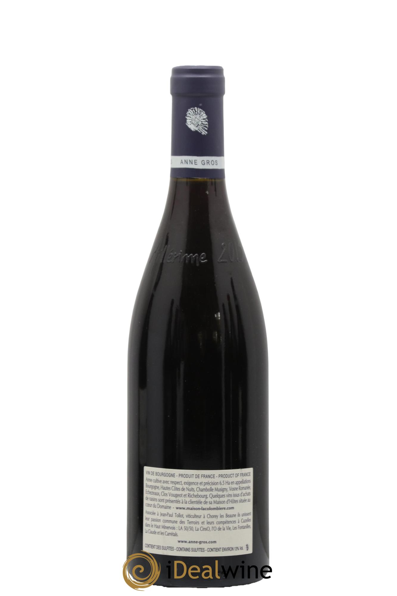 Echezeaux Grand Cru Les Loachausses Anne Gros 2015 - Lot of 1 bottle - 1