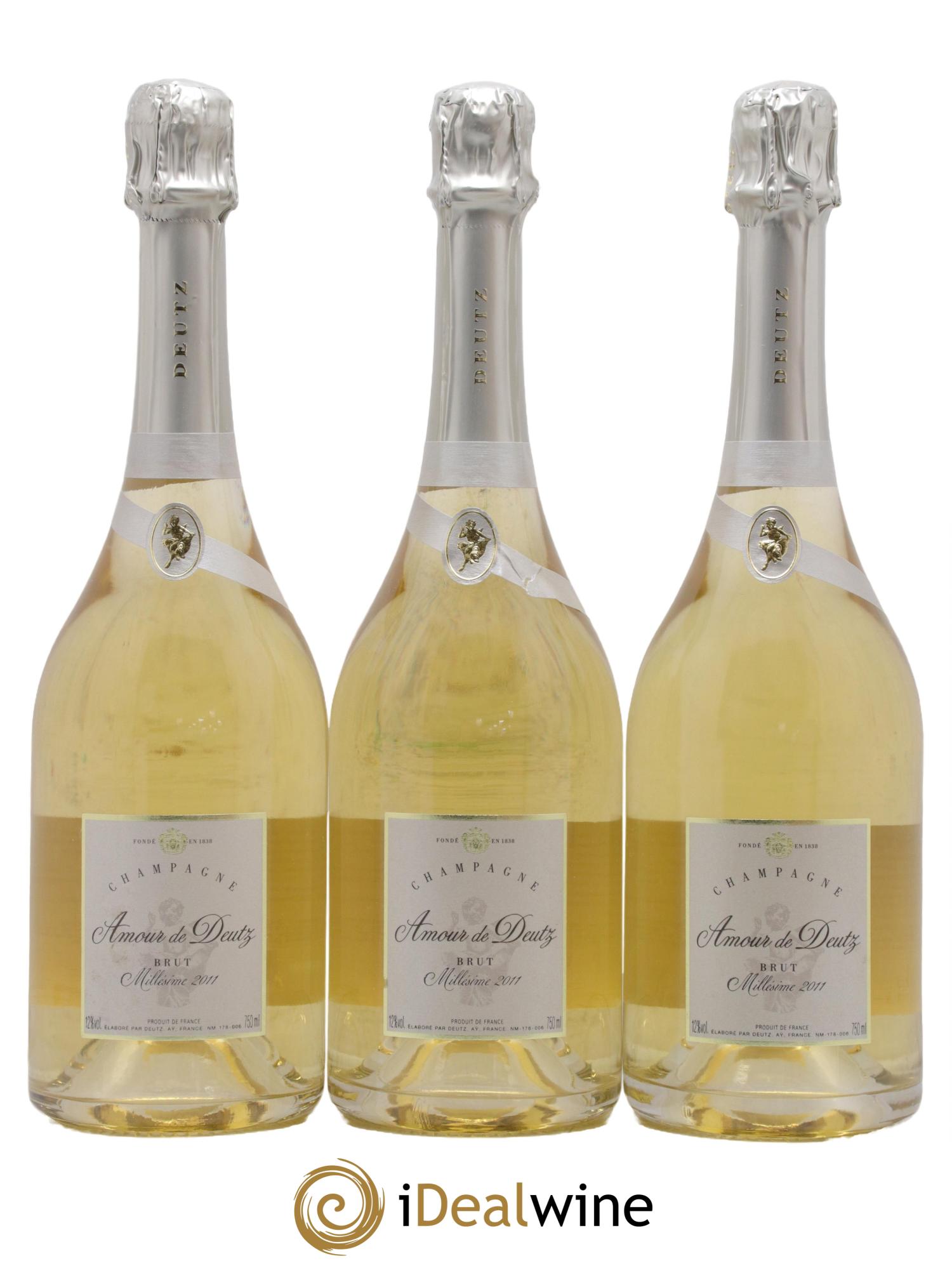 Amour de Deutz Brut Deutz 2011 - Lot de 3 bouteilles - 0