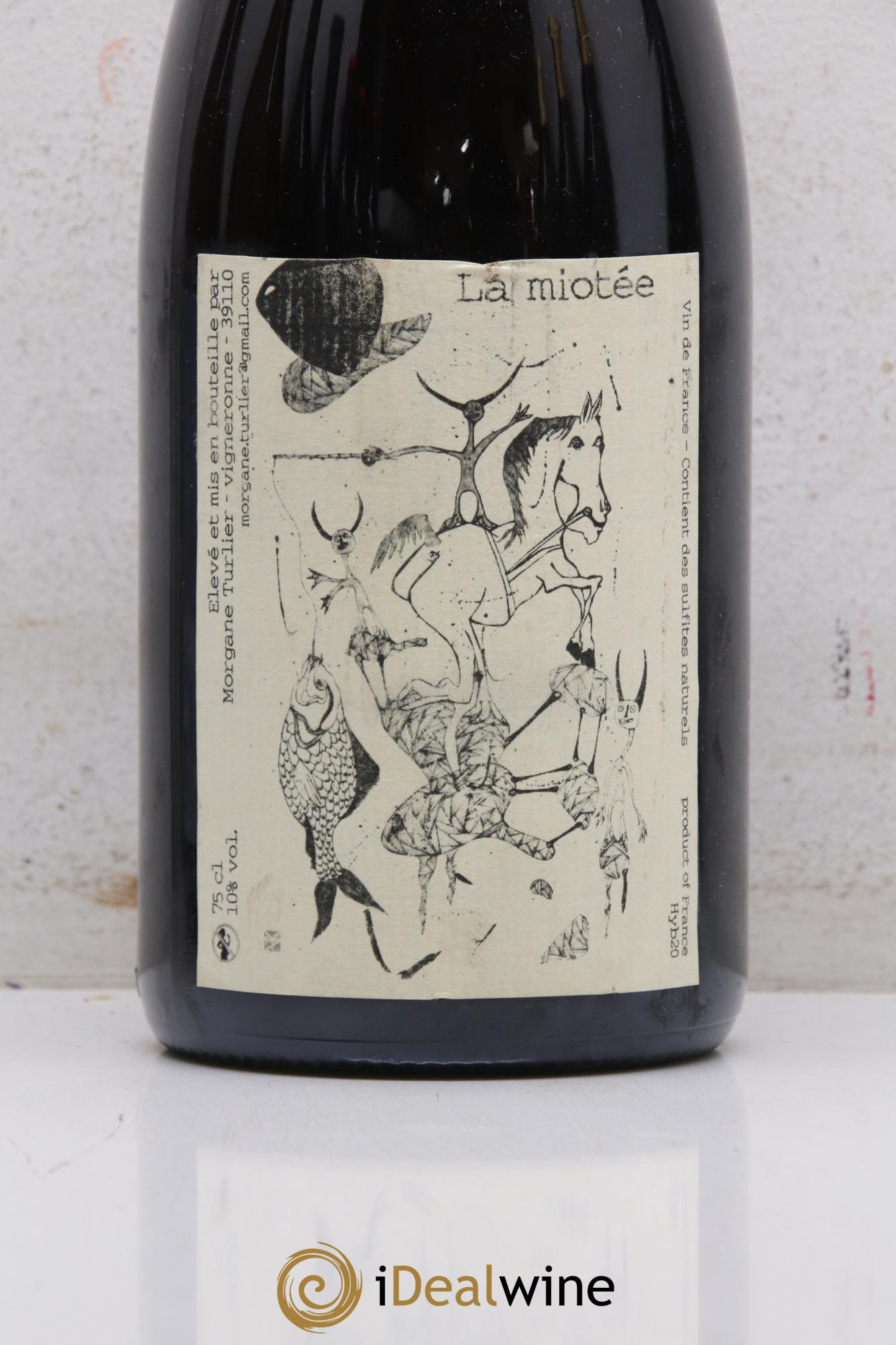 Vin de France La Miotée Morgane Turlier  2020 - Lot de 1 bouteille - 1