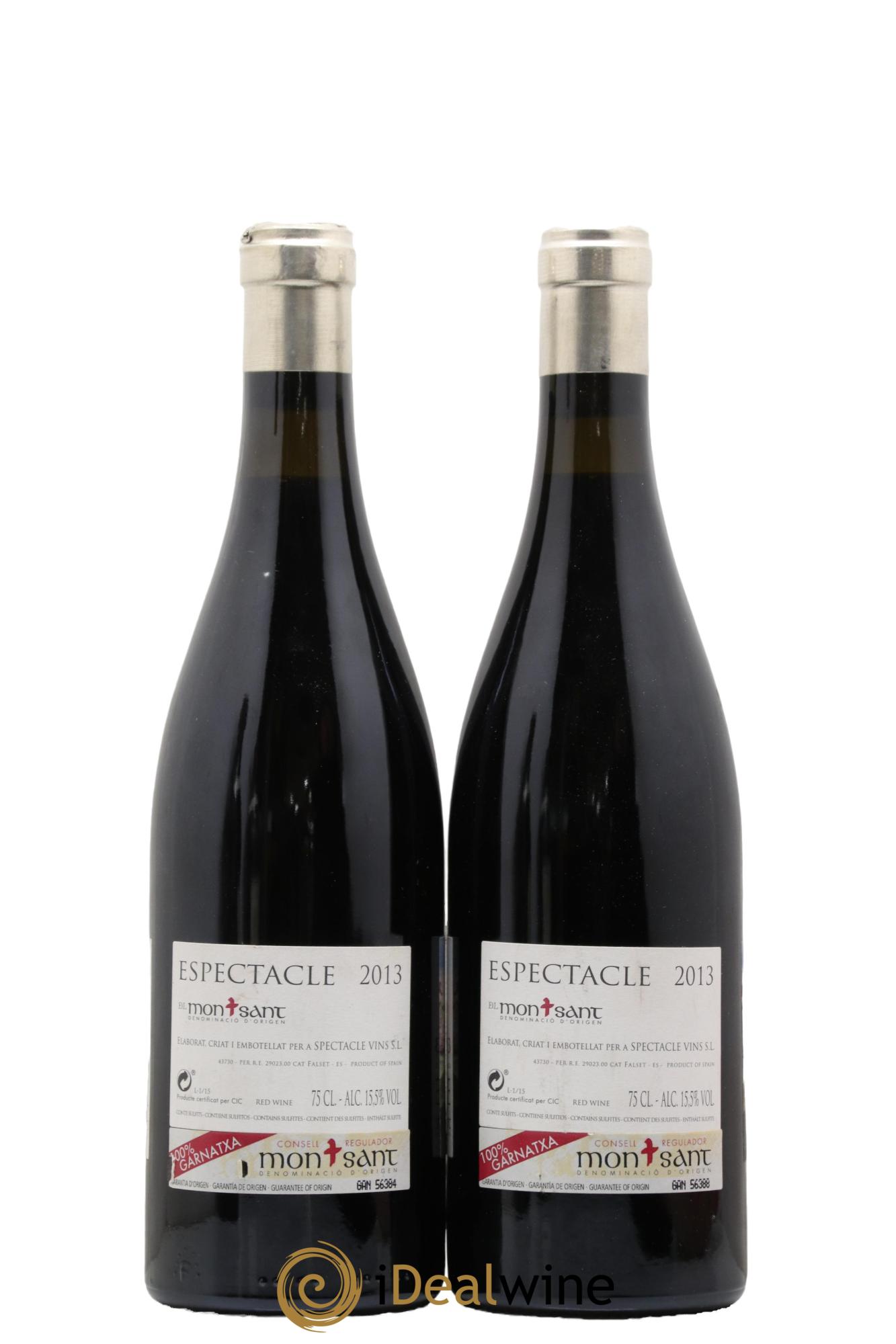 Montsant DO DO Espectacle del Montsant René Barbier 2013 - Lot de 2 bouteilles - 1
