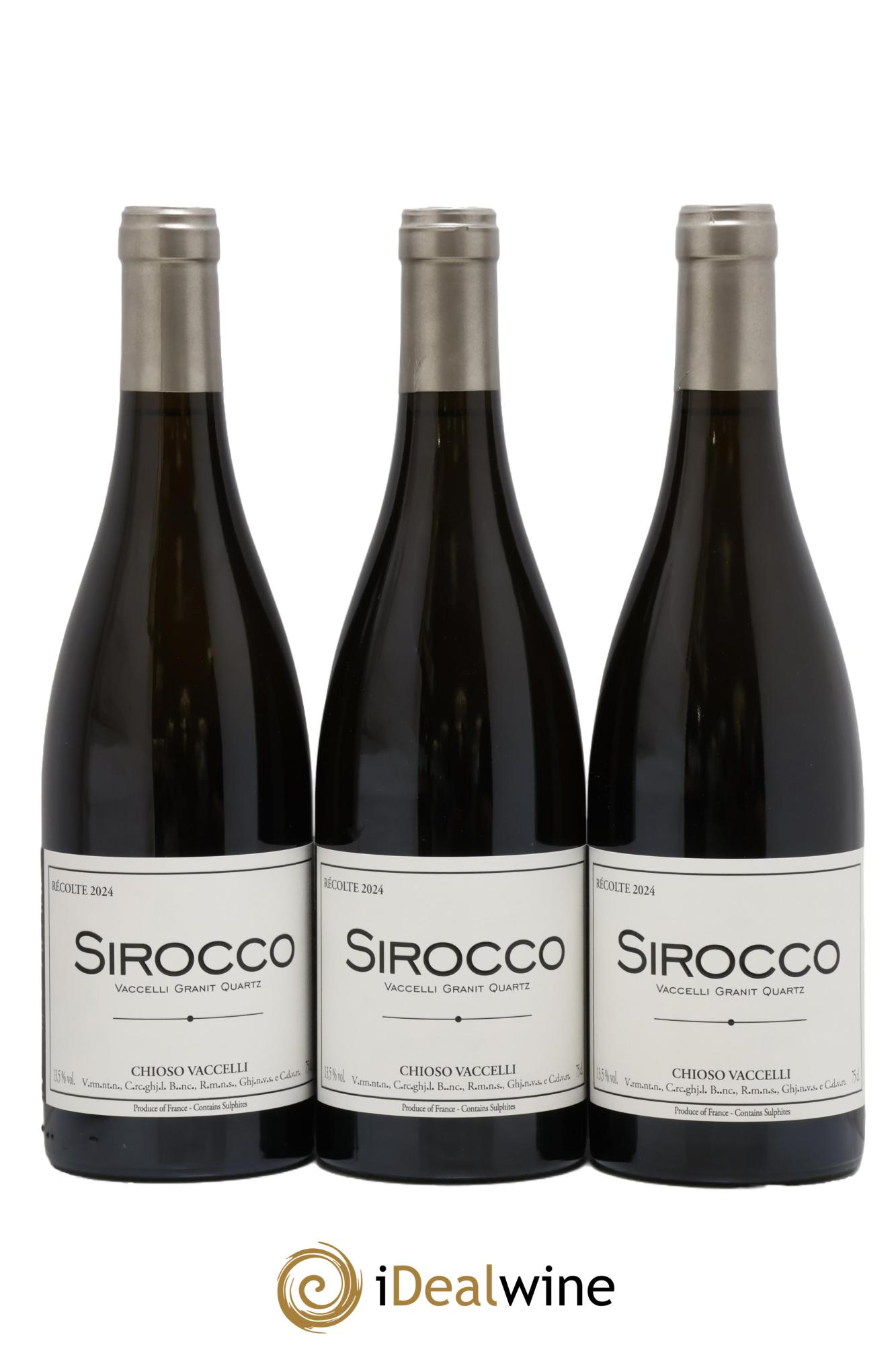 Ajaccio Sirocco Vaccelli 2024 - Lot of 3 bottles - 0