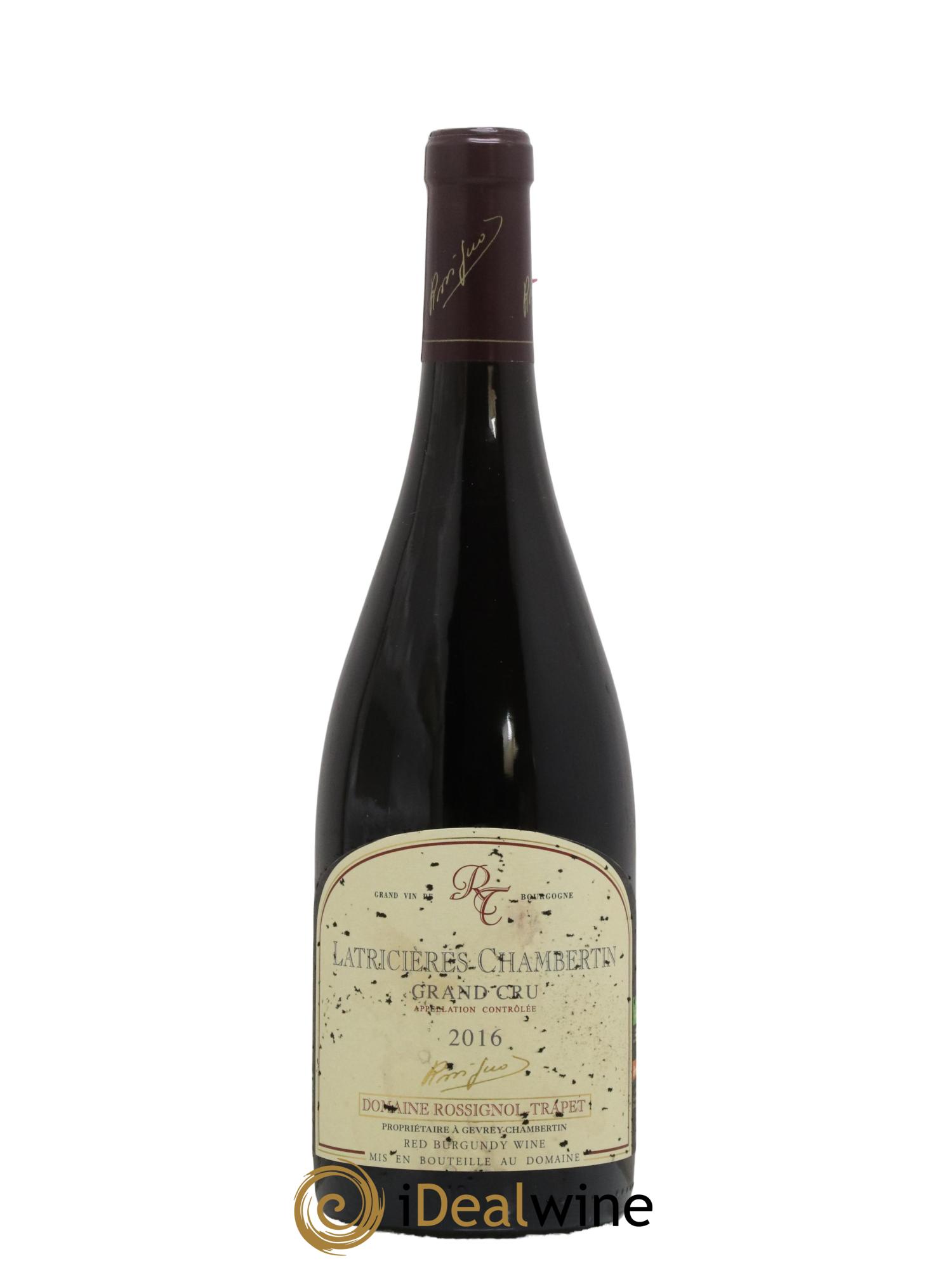 Latricières-Chambertin Grand Cru Rossignol-Trapet (Domaine) 2016 - Lotto di 1 bottiglia - 0