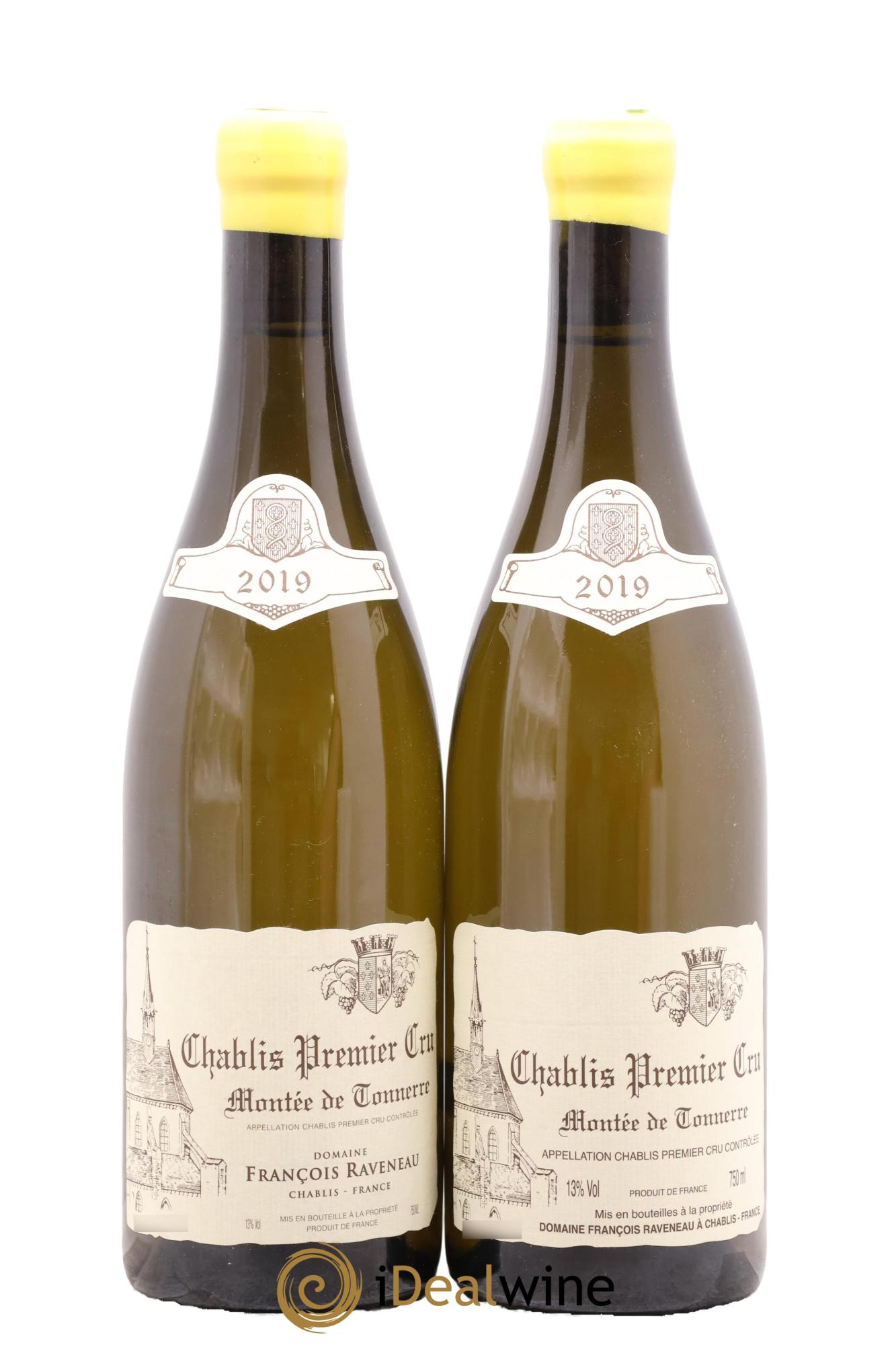Chablis 1er Cru Montée de Tonnerre Raveneau (Domaine) 2019 - Posten von 2 Flaschen - 0