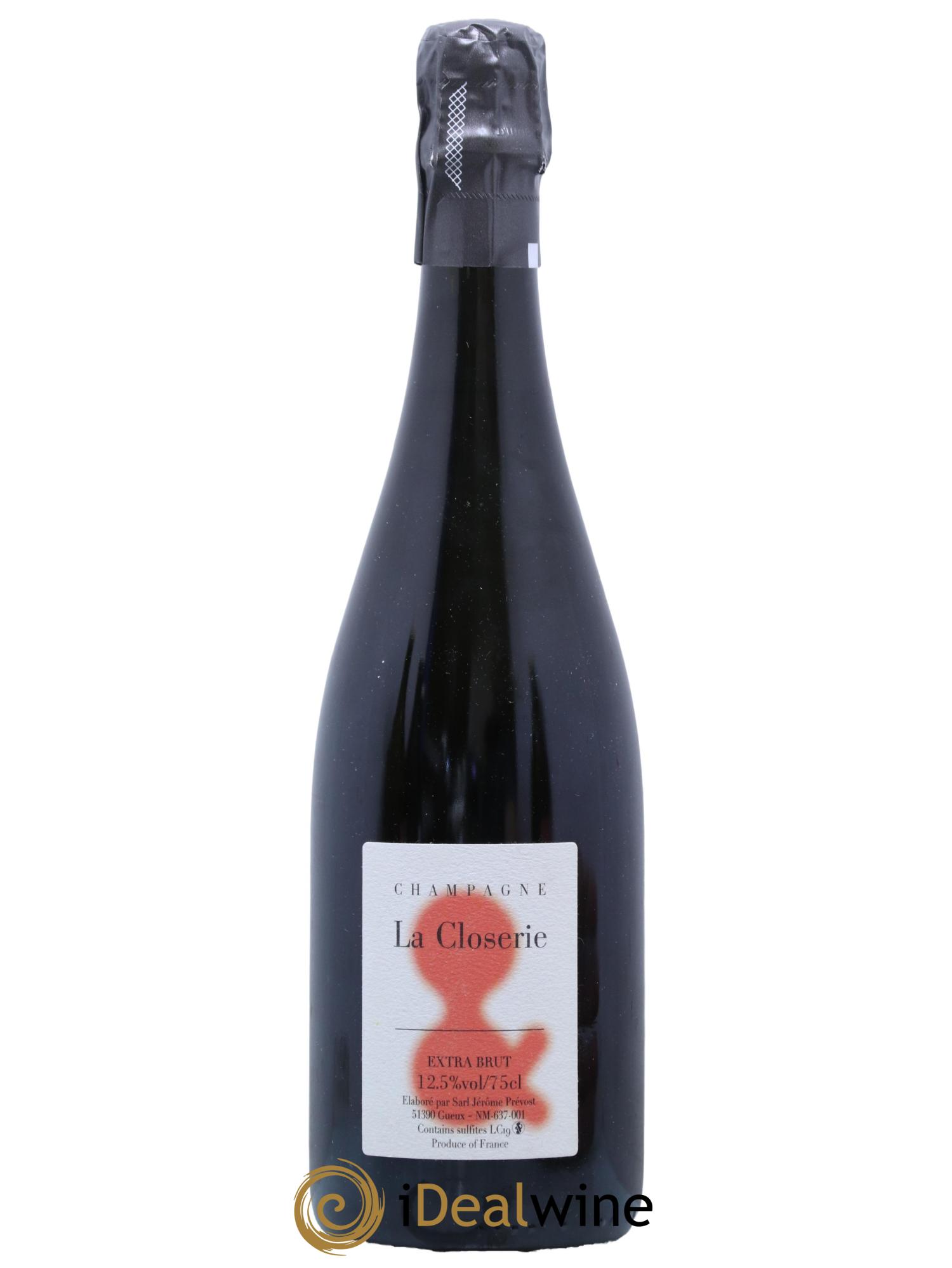 La Closerie Jérôme Prévost Extra Brut Jerome Prevost 2019 - Lot de 1 bouteille - 0