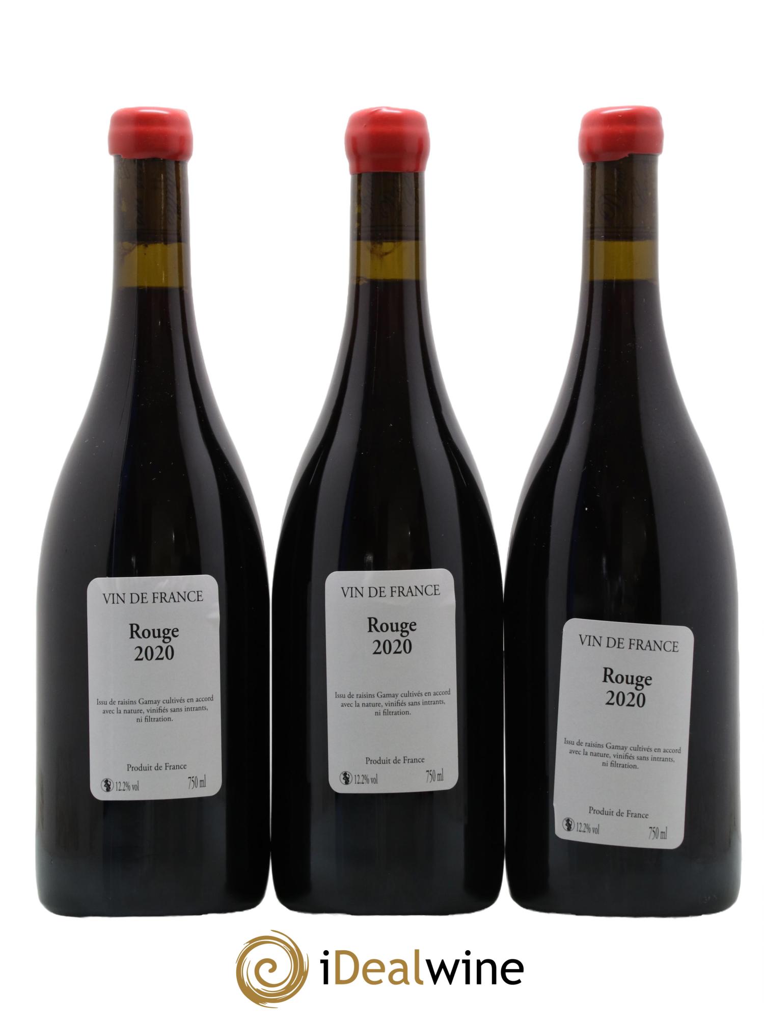 Vin de France GG Le Dos D Chat Fabrice Dodane 2020 - Lot de 3 bouteilles - 1