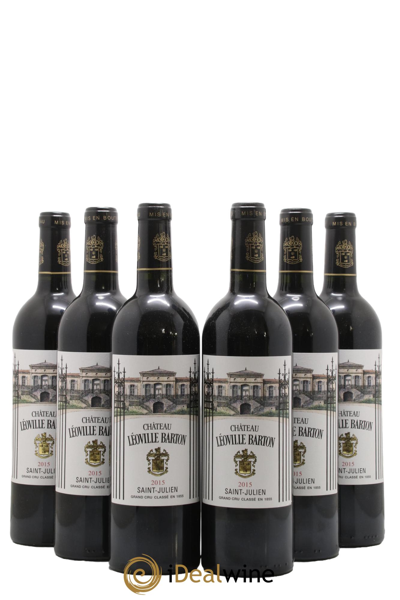 Château Léoville Barton 2ème Grand Cru Classé 2015 - Lot of 6 bottles - 0
