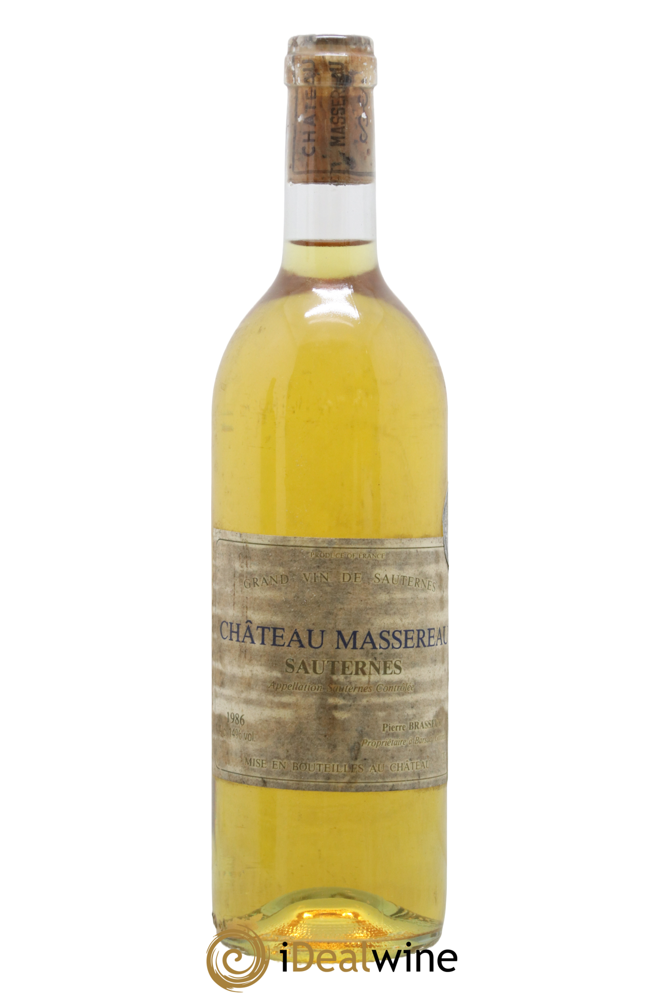 Sauternes Château Massereau 1986 - Lotto di 1 bottiglia - 0