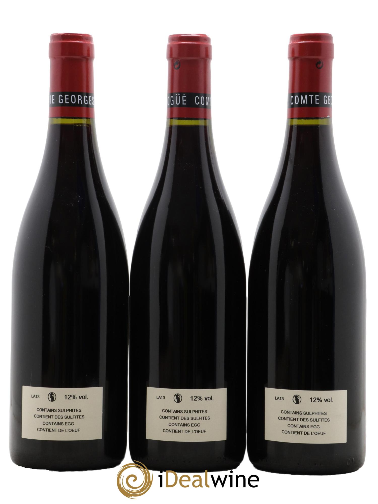 Chambolle-Musigny 1er Cru Les Amoureuses Comte Georges de Vogüé 2013 - Lotto di 3 bottiglie - 1