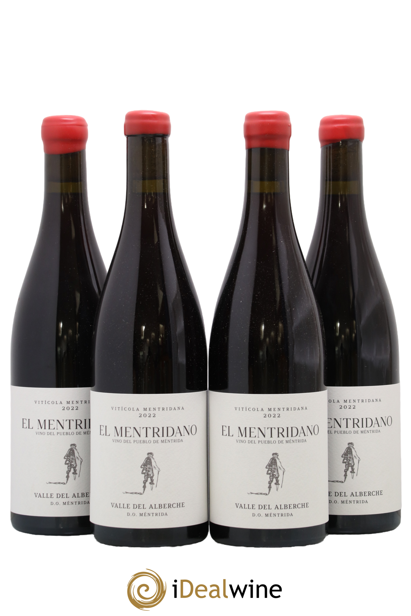 Mentridà DO Viticola Mentridana (anciennement Daniel Jimenez-Landi) El Mentridano 2022 - Lot of 4 bottles - 0