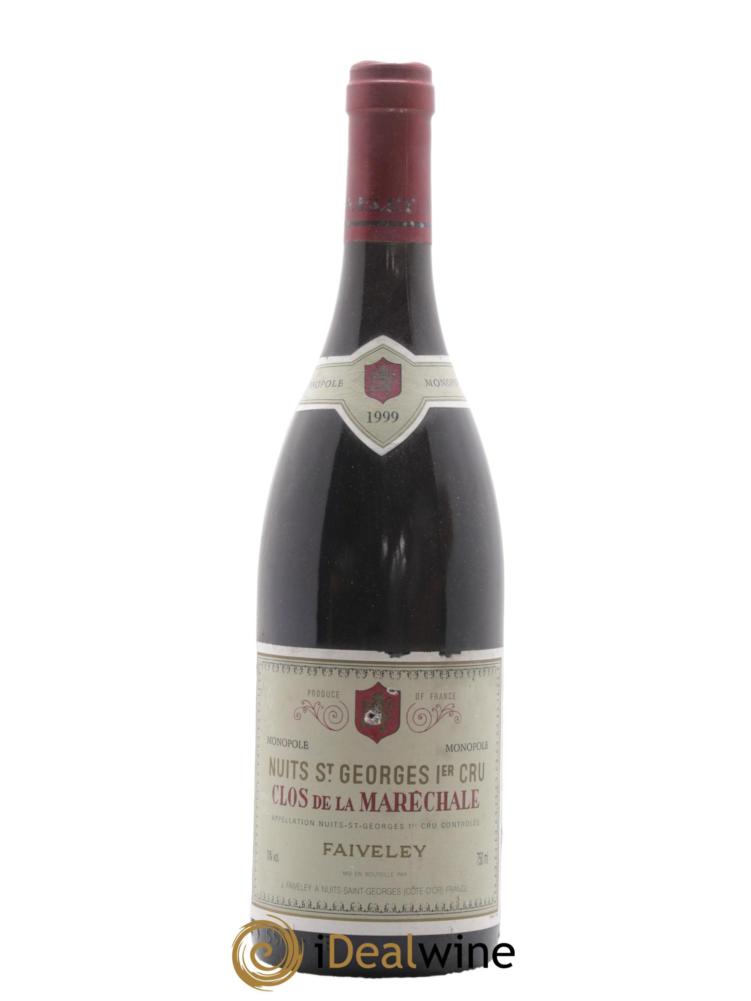 Nuits-Saint-Georges 1er Cru Clos de la Maréchale Faiveley 1999 - Lot de 1 bouteille - 0