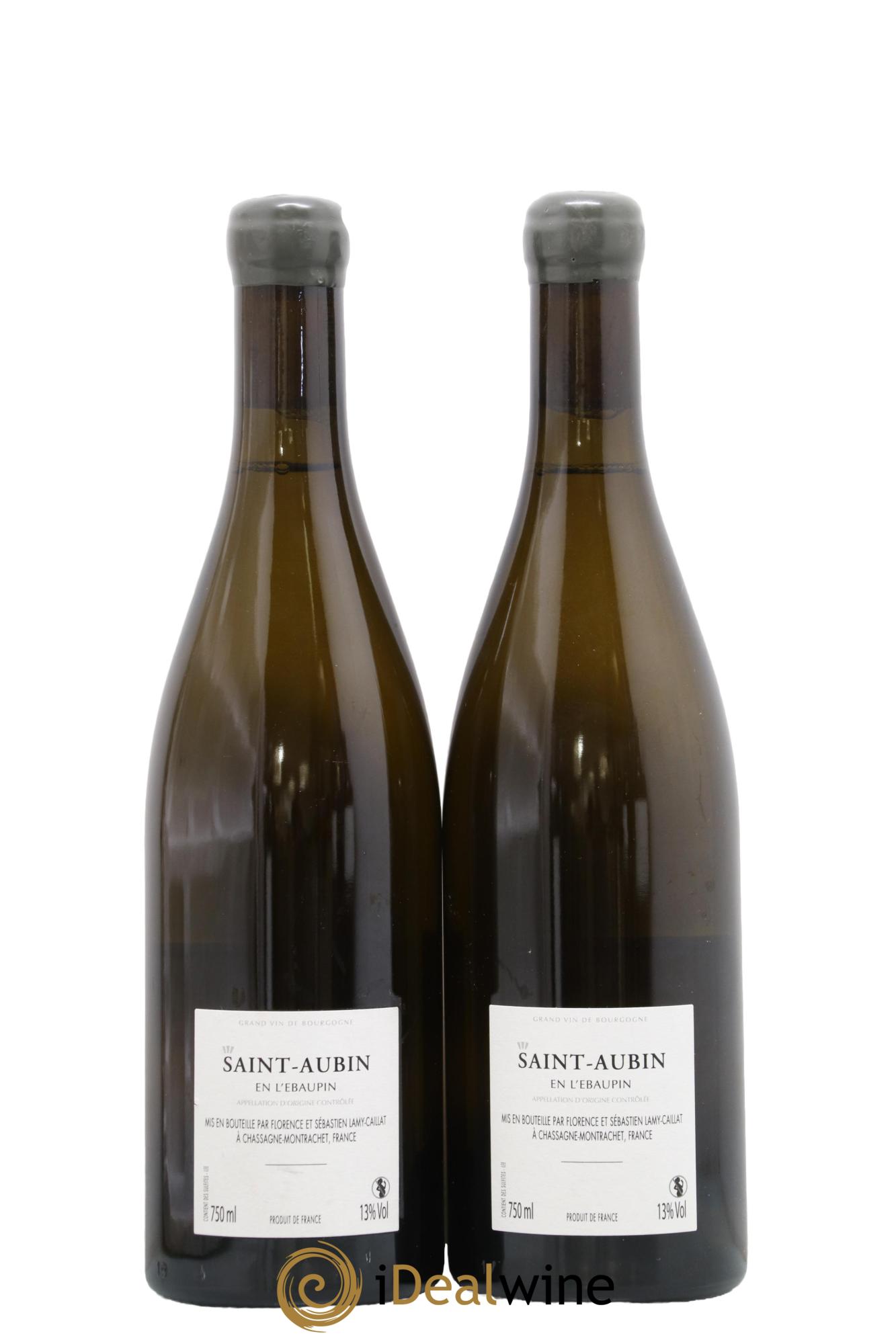 Saint-Aubin En l'Ebaupin Lamy-Caillat (Domaine) 2020 - Lot of 2 bottles - 1