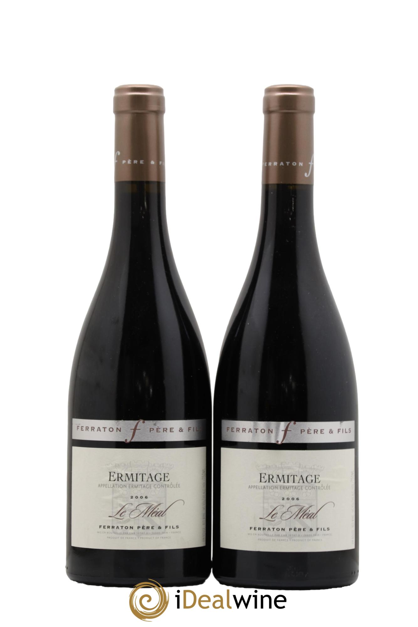 Hermitage Ermitage Le Méal Ferraton Père et Fils (Domaine) 2006 - Lot de 2 bouteilles - 0