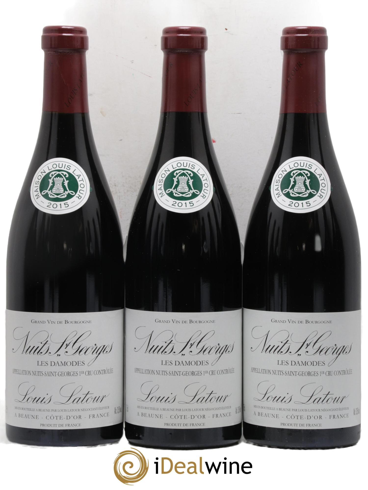 Nuits-Saint-Georges 1er Cru Les Damodes Maison Louis Latour 2015 - Lot de 12 bouteilles - 1