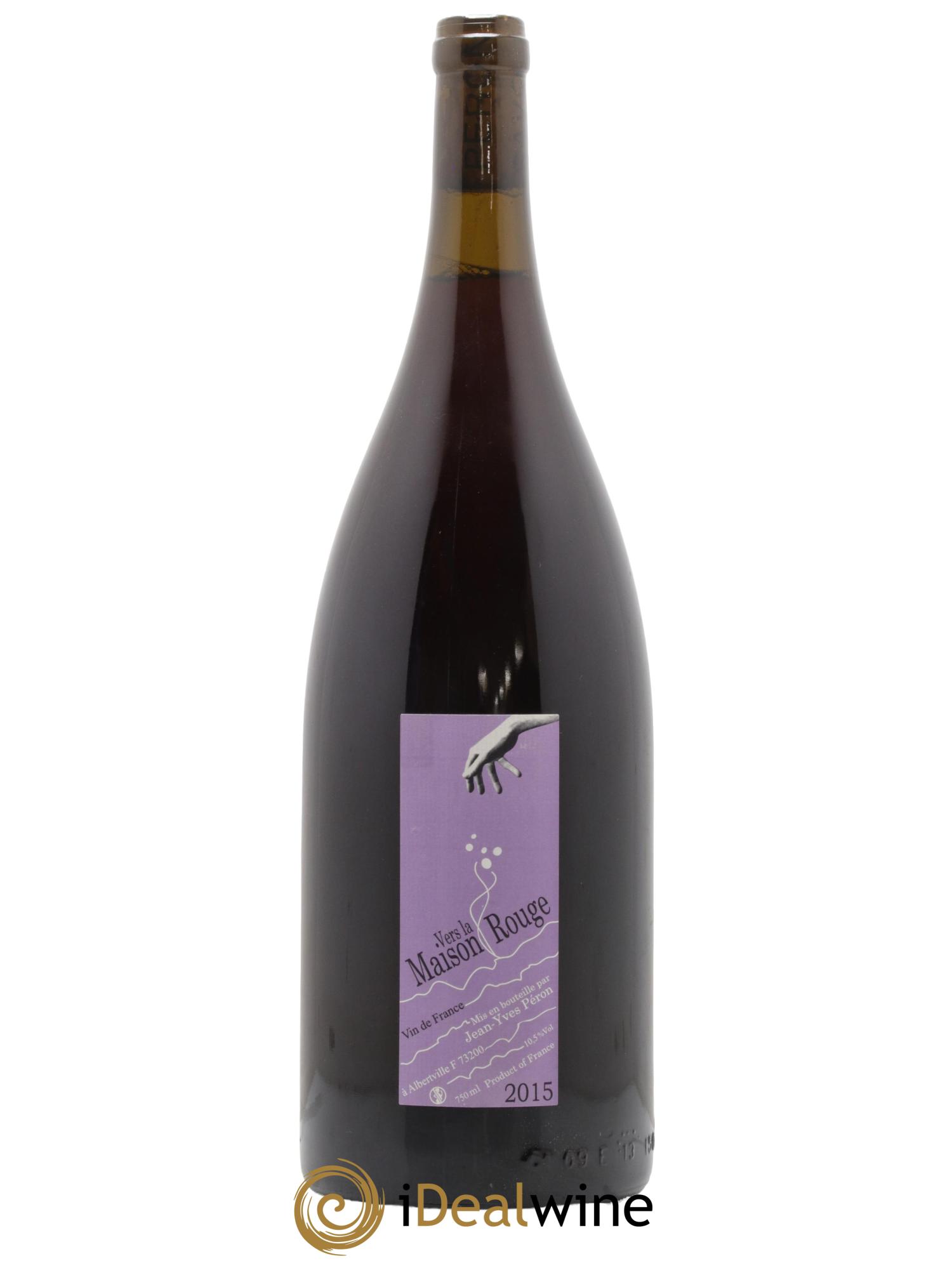 Vin de France Vers La Maison Rouge Jean-Yves Péron 2015 - Lot de 1 magnum - 0